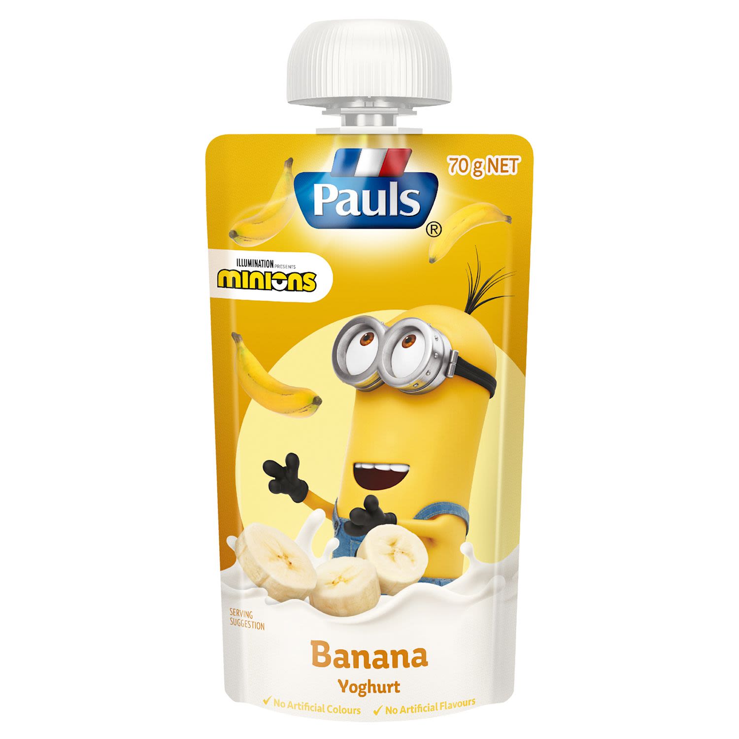 Pauls Kids Banana Yoghurt The Lion King, 70 Gram