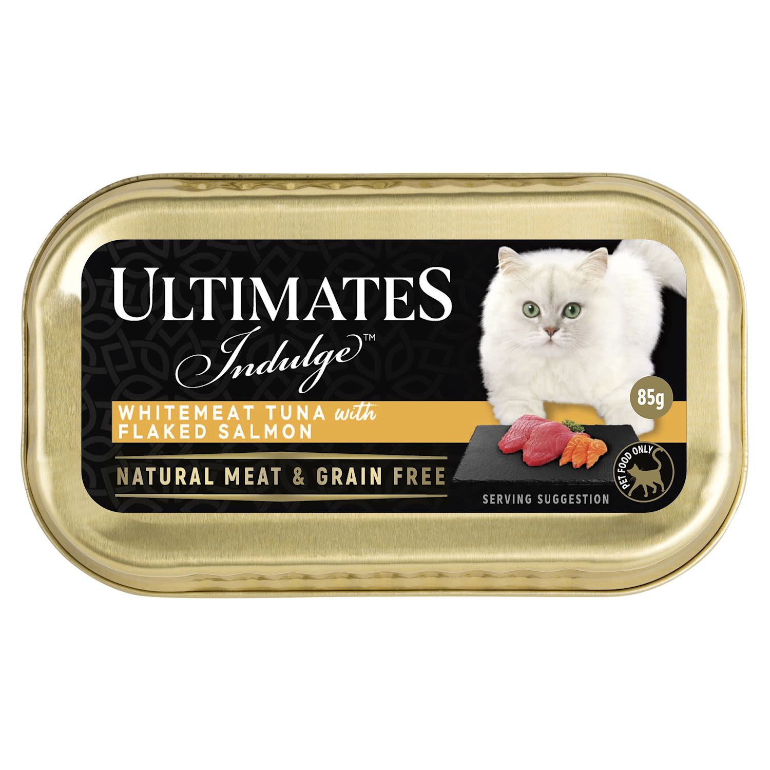 Ultimates Indulge Adult Cat Food Whitemeat Tuna With Salmon