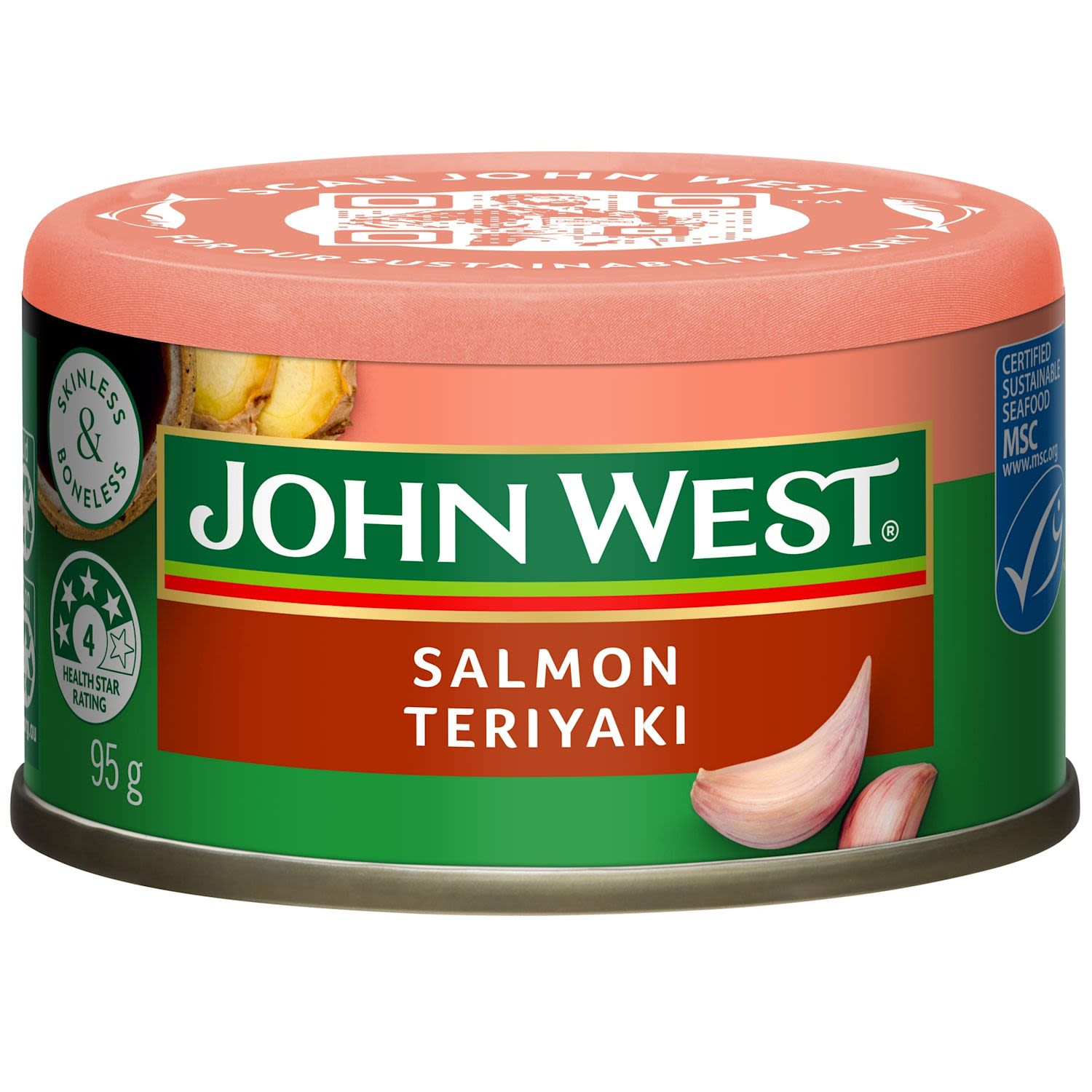 John West Salmon Tempters Salmon Teriyaki