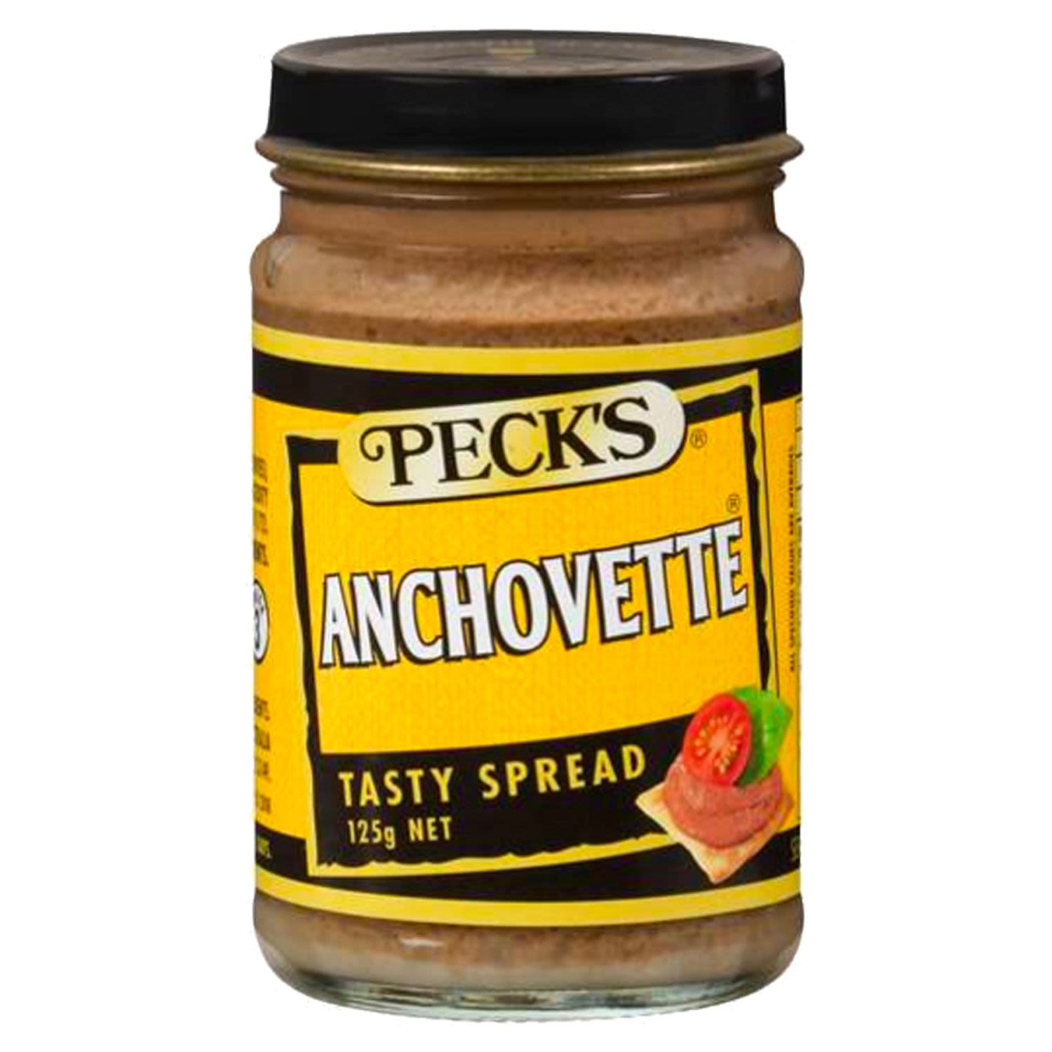 Pecks Anchovette Tasty Spread, 125 Gram