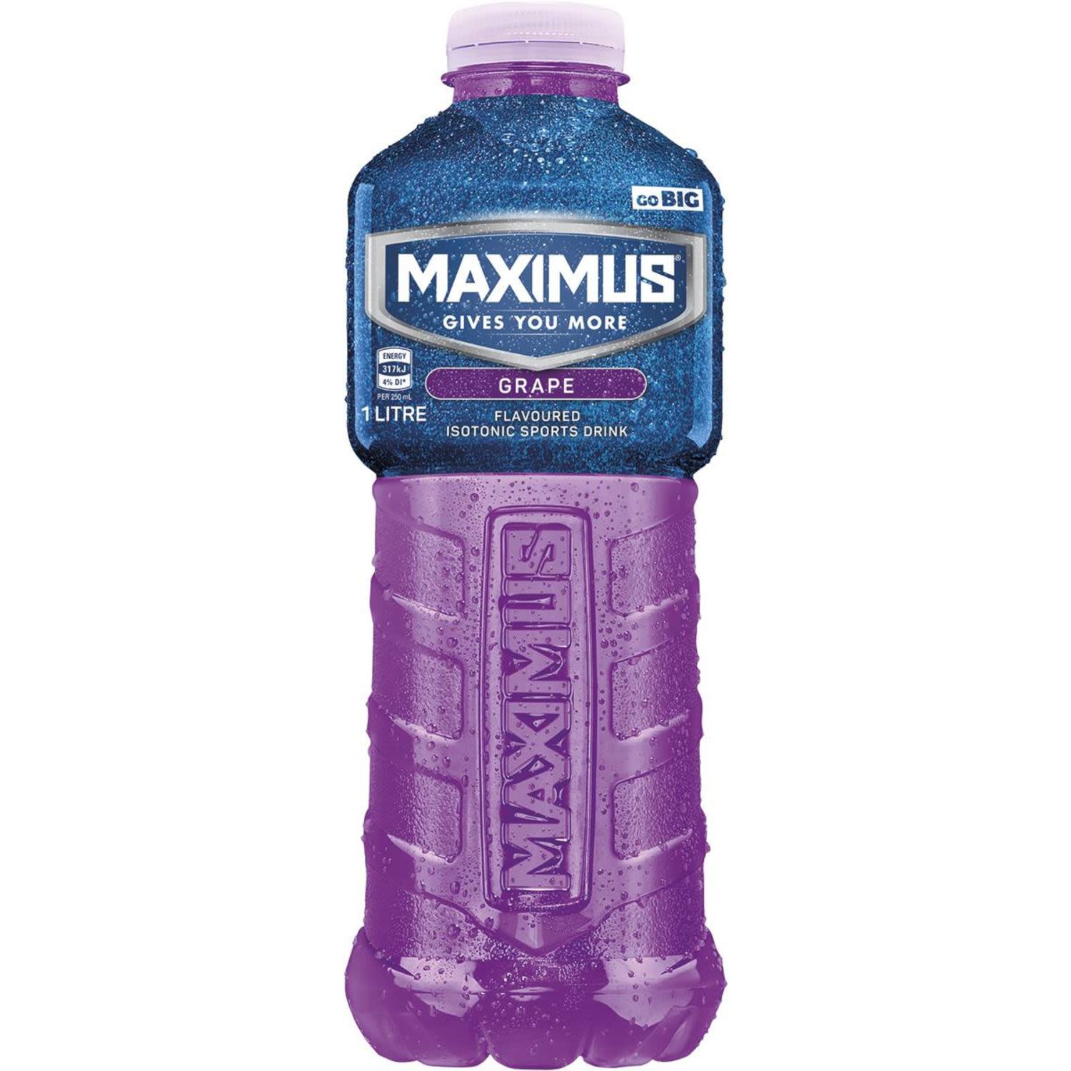 Maximus Sports Drink Grape Flavour, 1 Litre