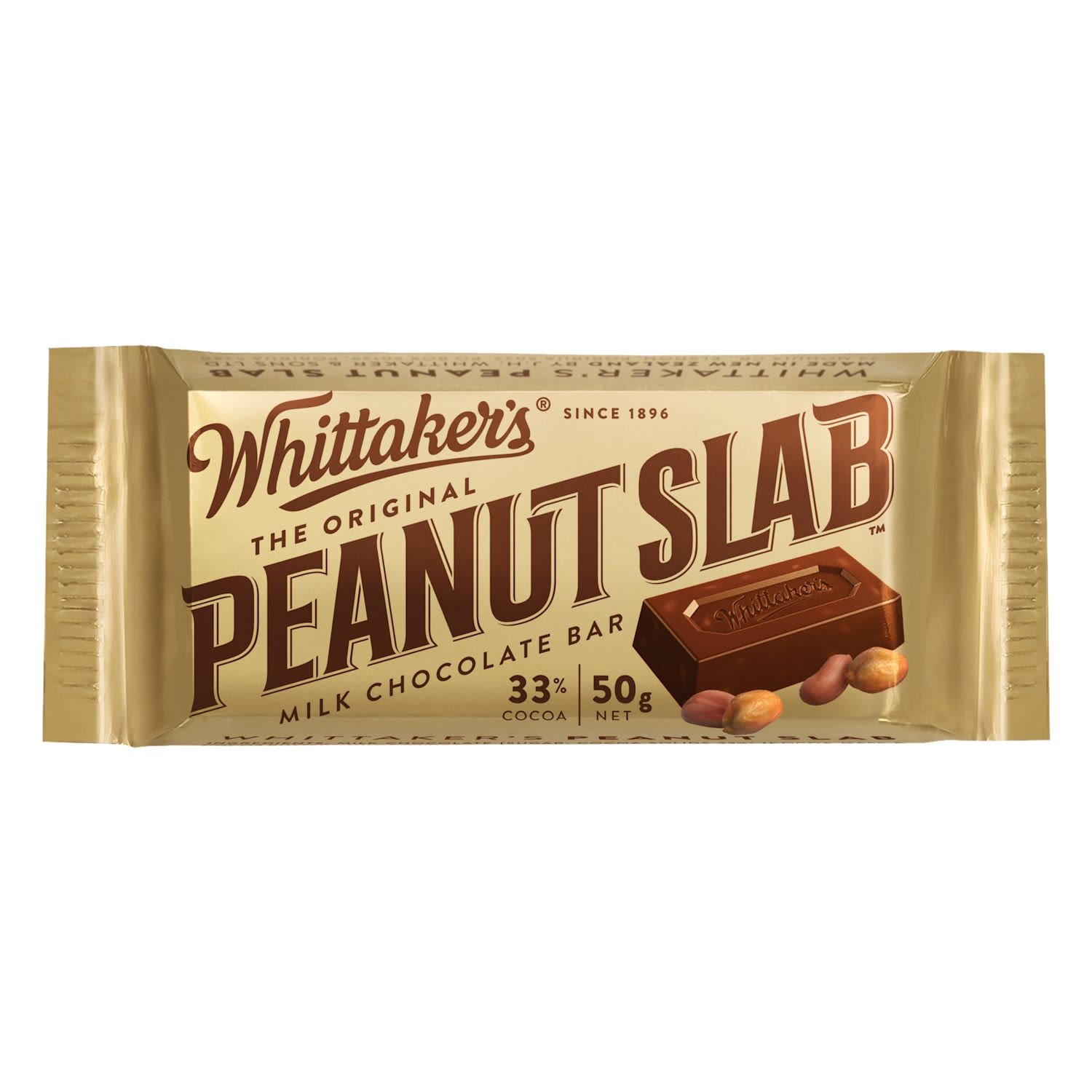 Whittaker's Peanut Slab Milk Chocolate
