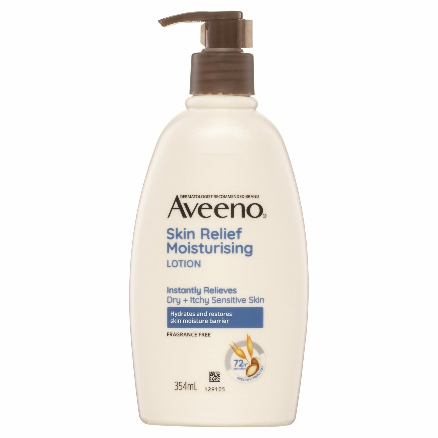 Aveeno Fragrance Free Skin Relief, 354 Millilitre