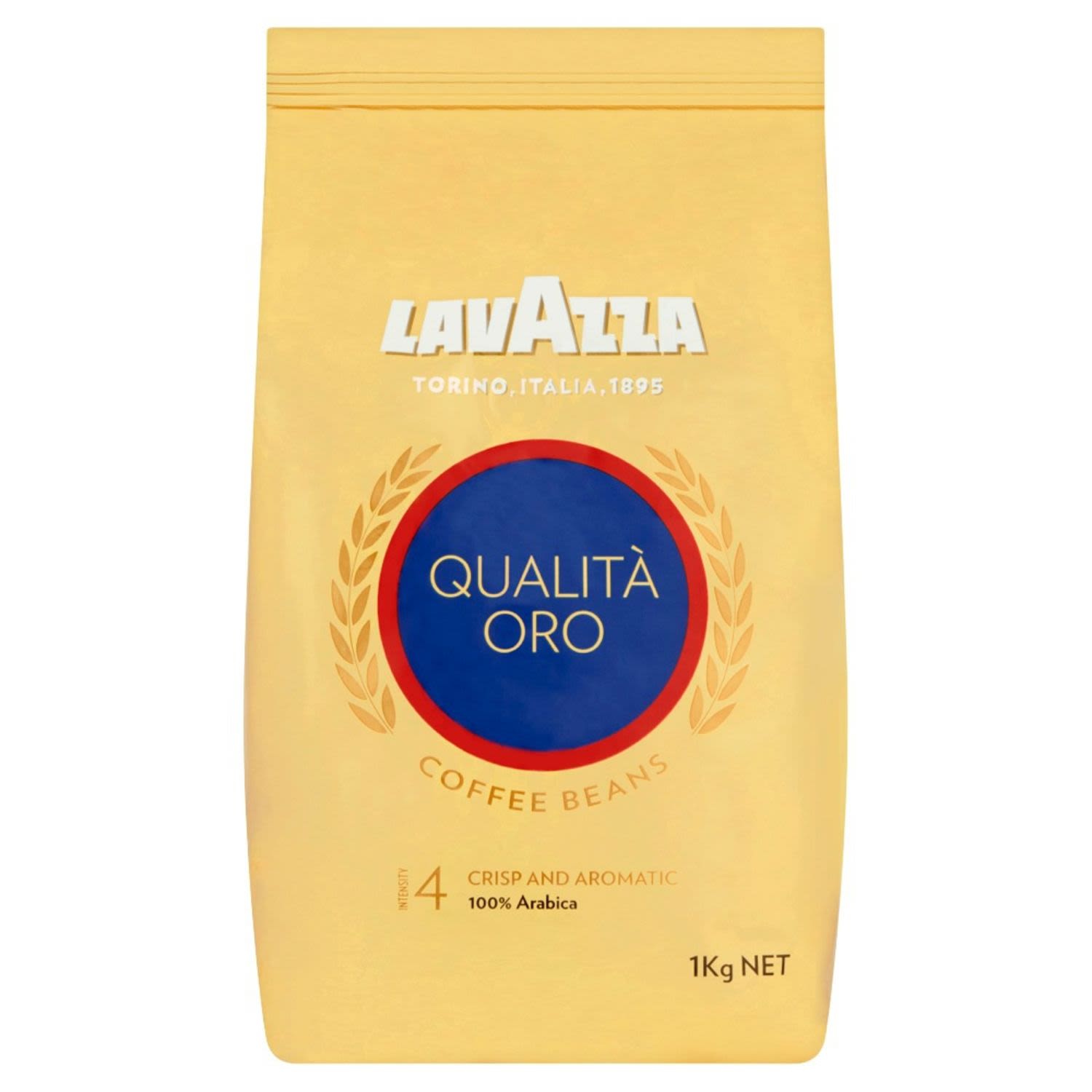 Lavazza Qualita Oro Coffee Beans, 1 Kilogram