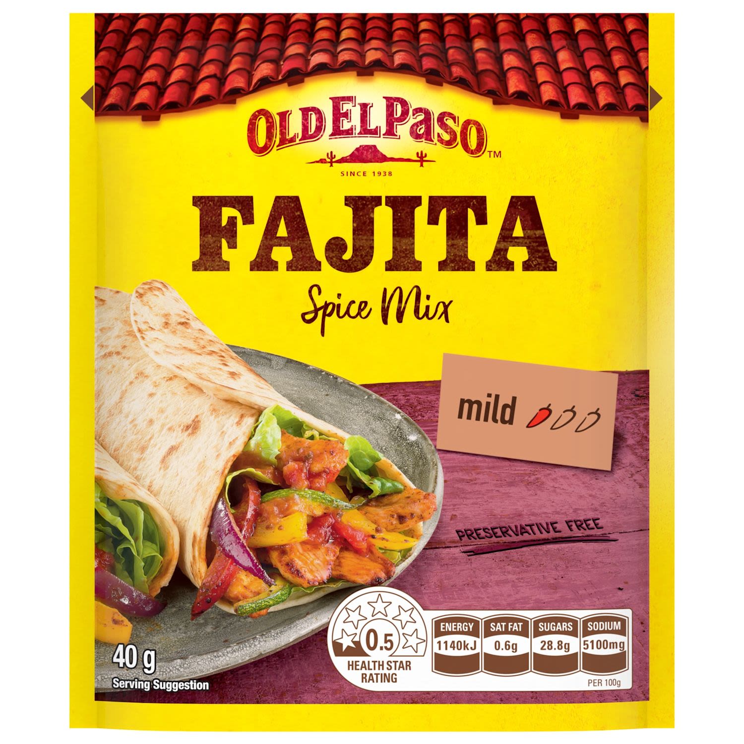 Old El Paso Fajita Spice Mix