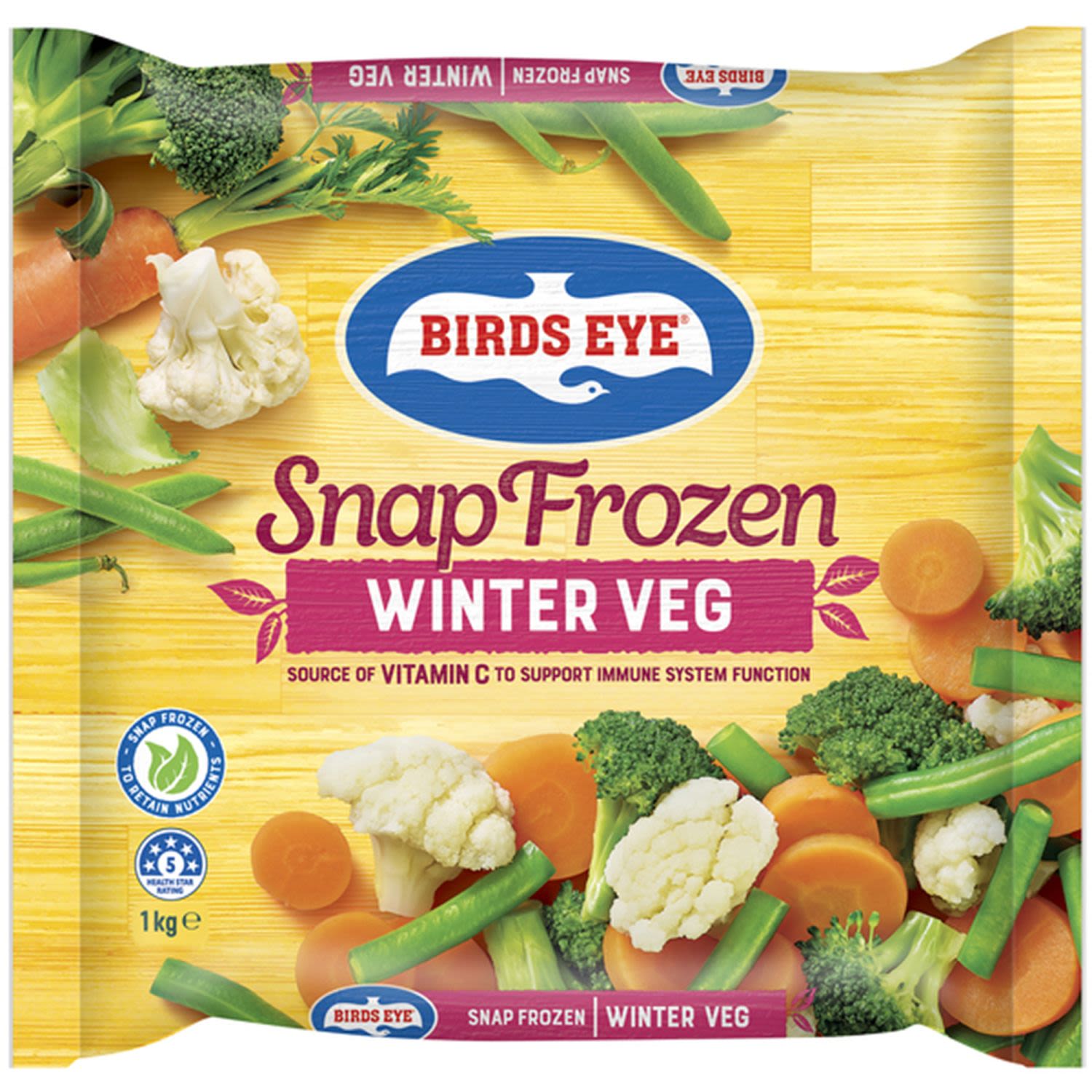 Birds Eye Country Harvest Winter Vegetables, 1 Kilogram