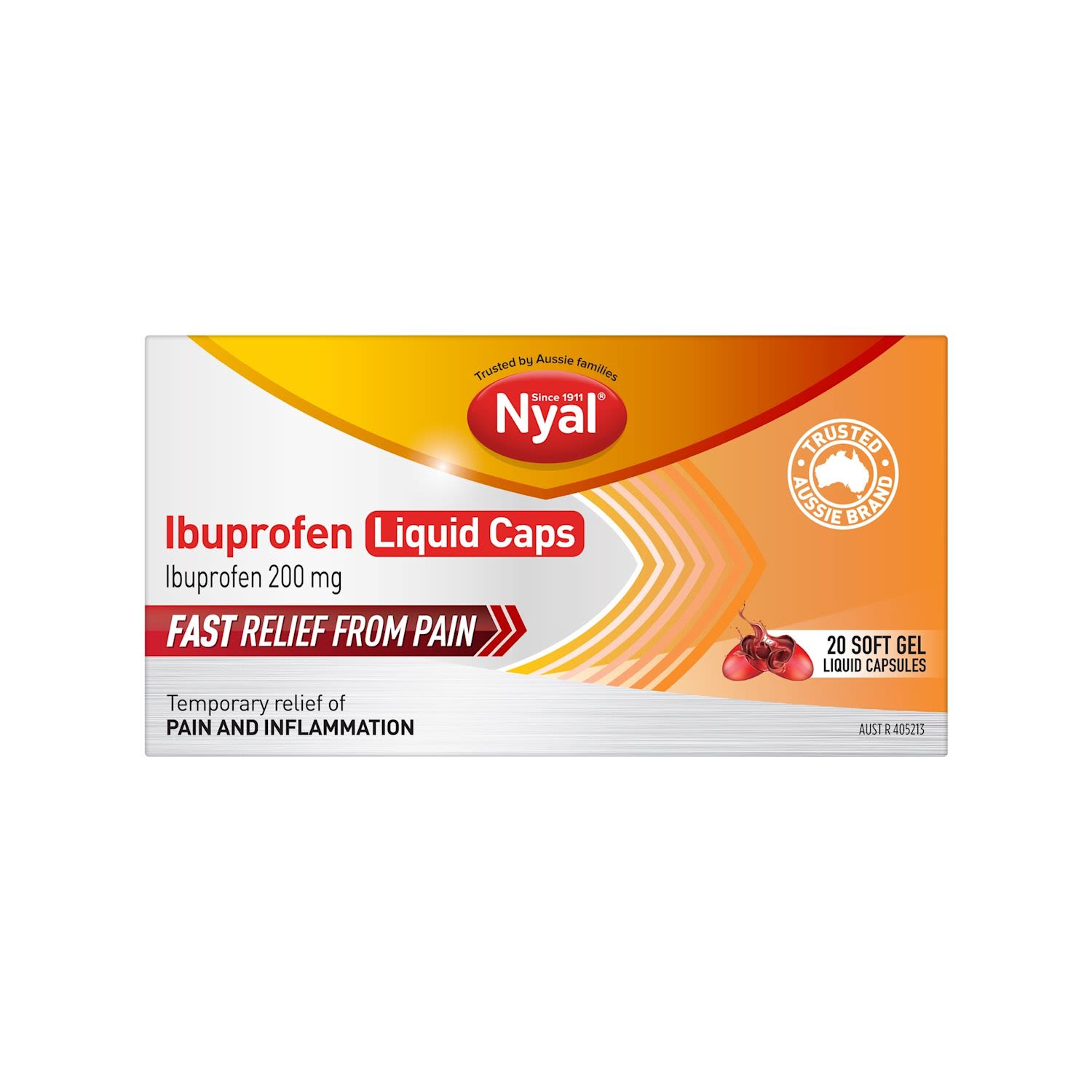 Nyal Ibuprofen Soft Gel Capsules
