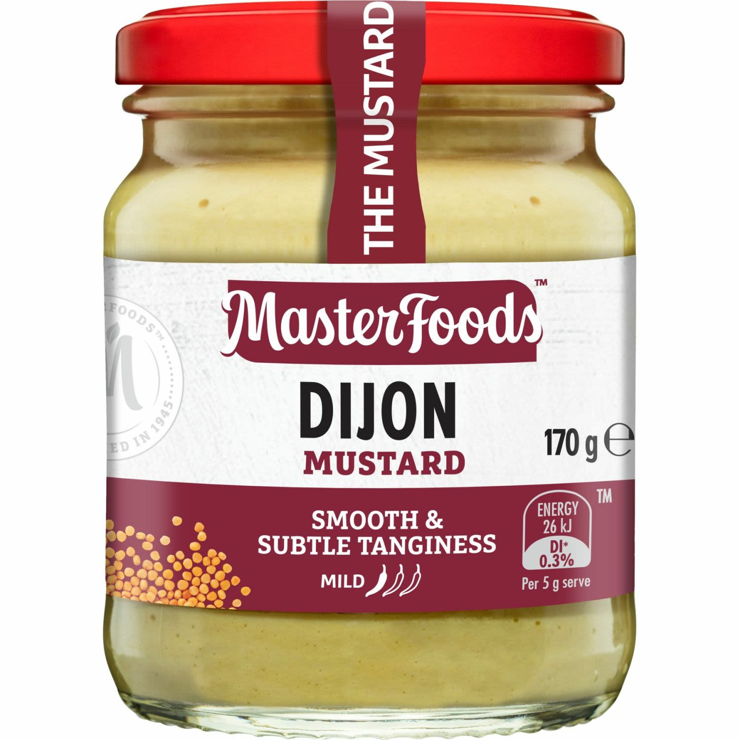 MasterFoods™ Dijon Mustard, 170 Gram