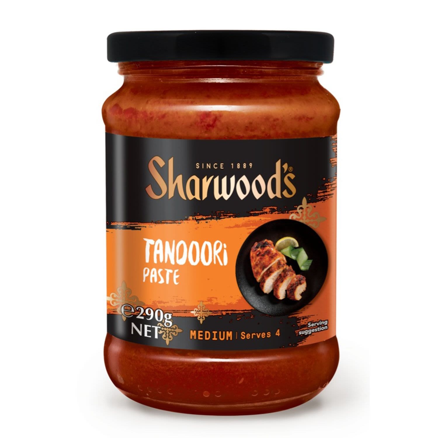 Sharwood's Paste Tandoori Medium, 290 Gram