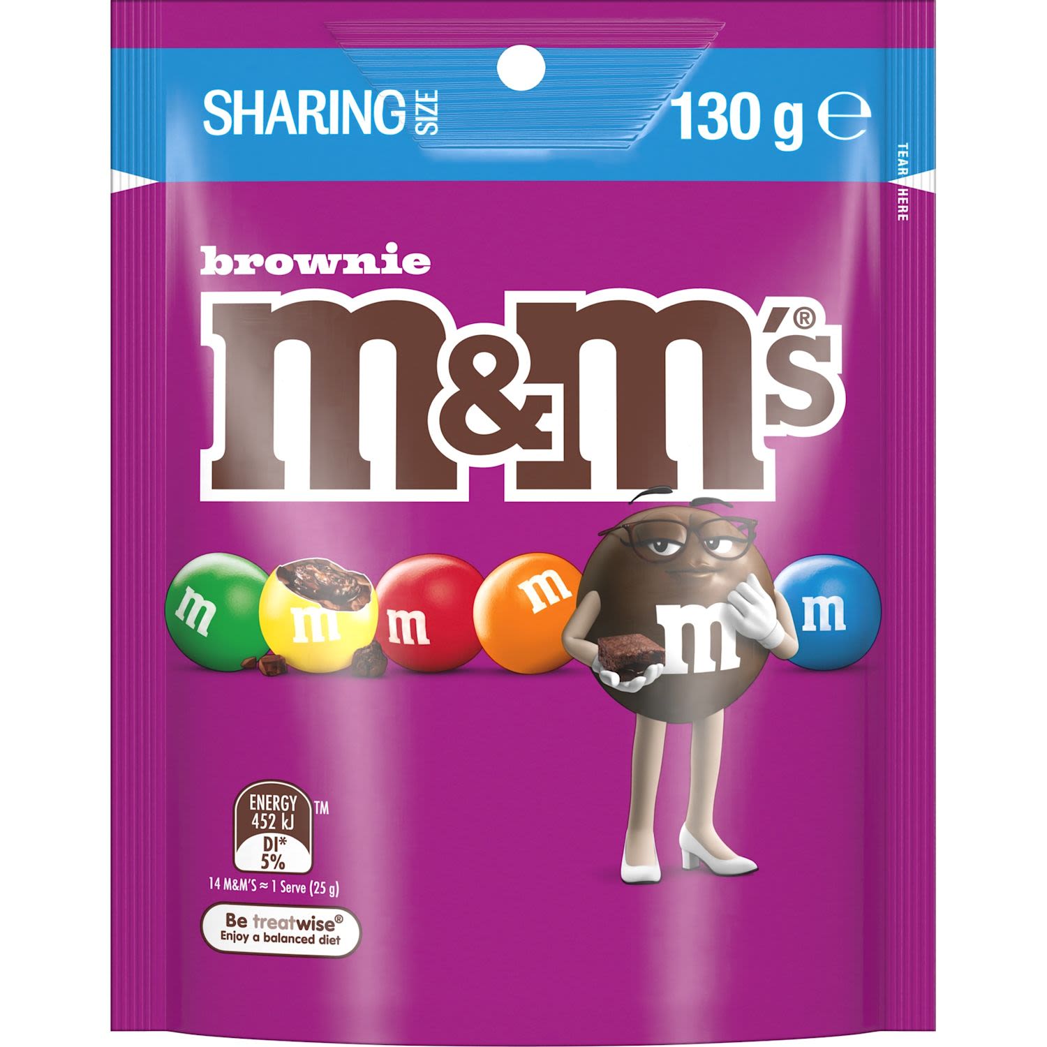 M&M's Brownie Pouch