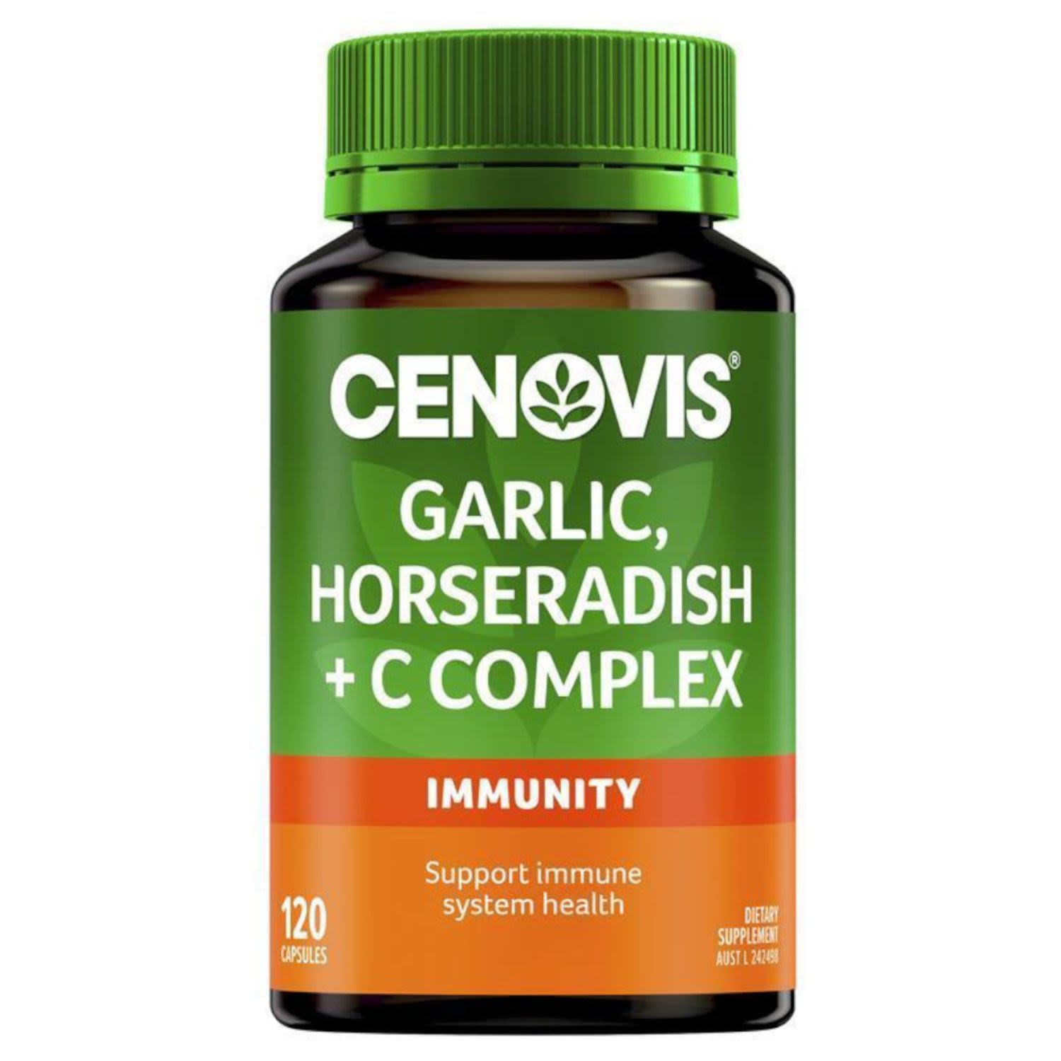 Cenovis Garlic Horseradish & Vitamin C, 120 Each