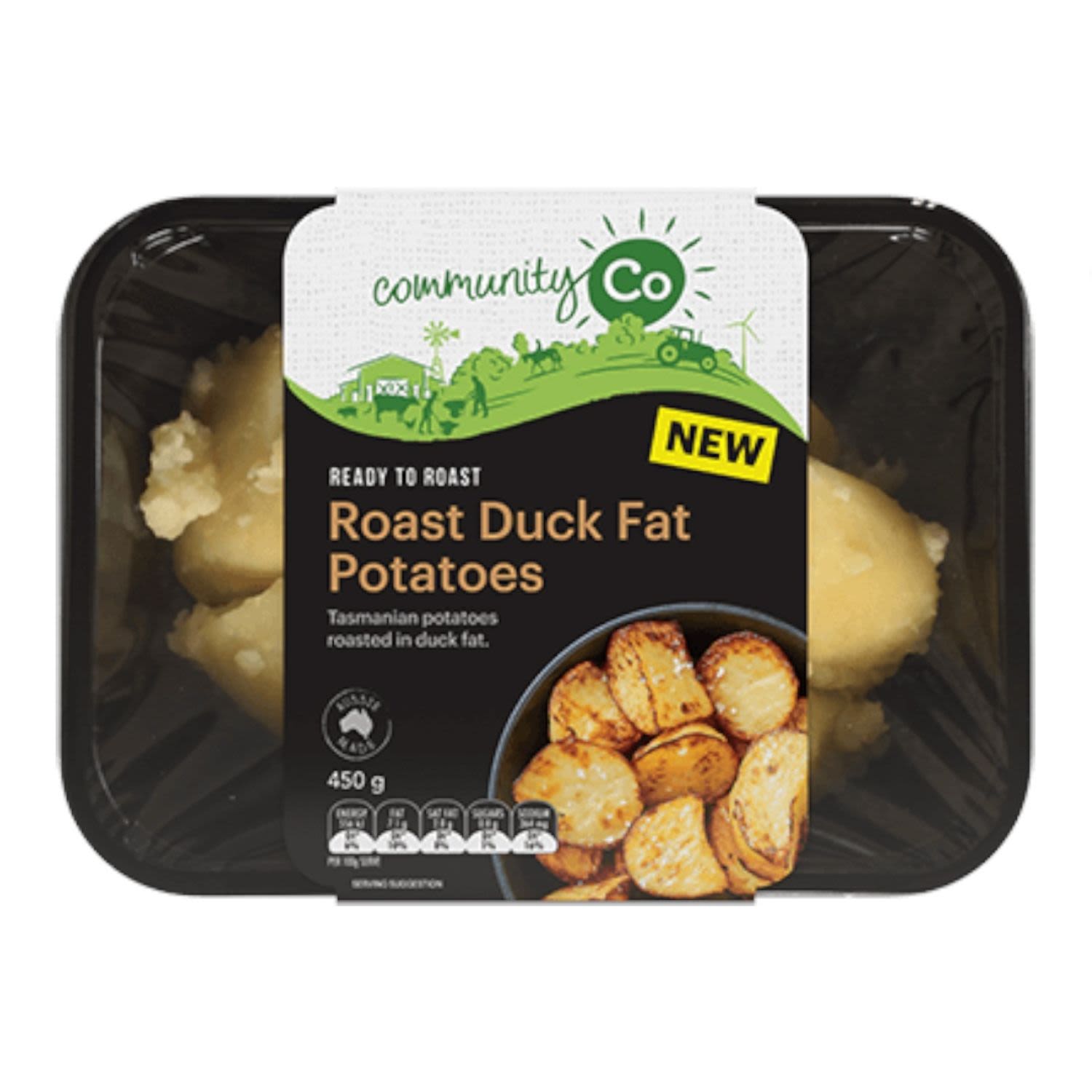 Community Co Roast Duck Fat Potato, 450 Gram