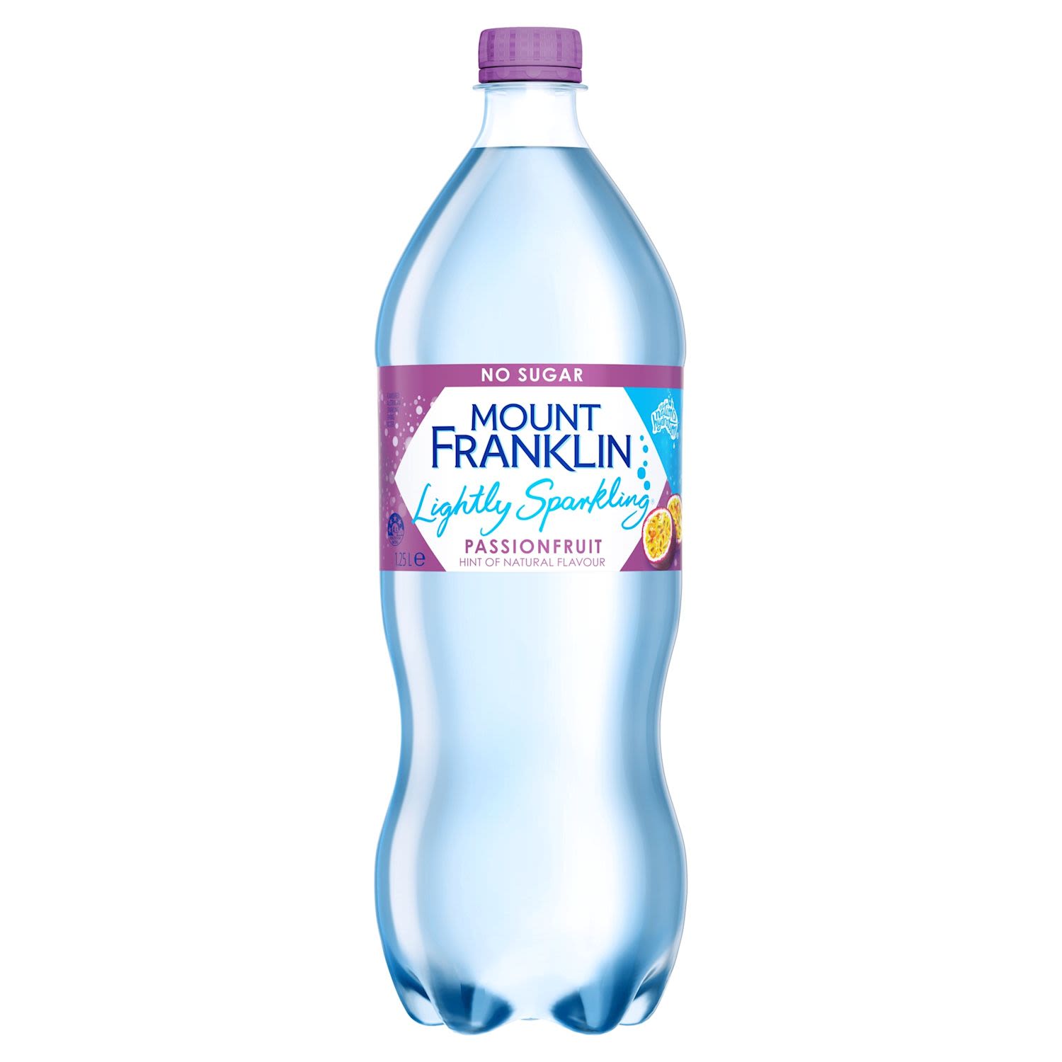 Mount Franklin Lightly Sparkling Water Passionfruit Bottle