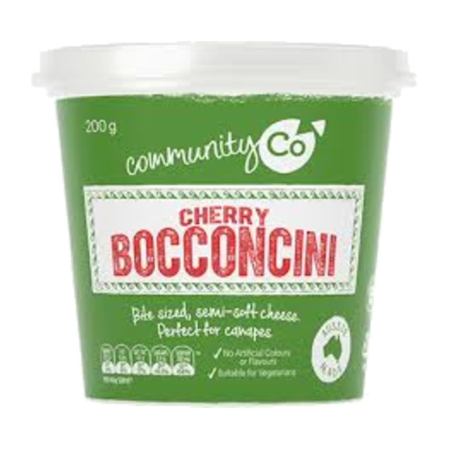 Community Co Bocconcini Cheese, 200 Gram