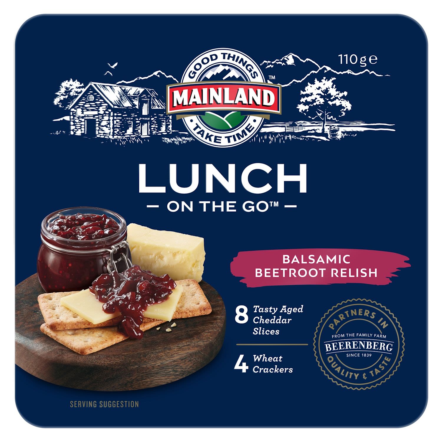 Mainland Lunch On The Go Balsamic Beetroot Relish