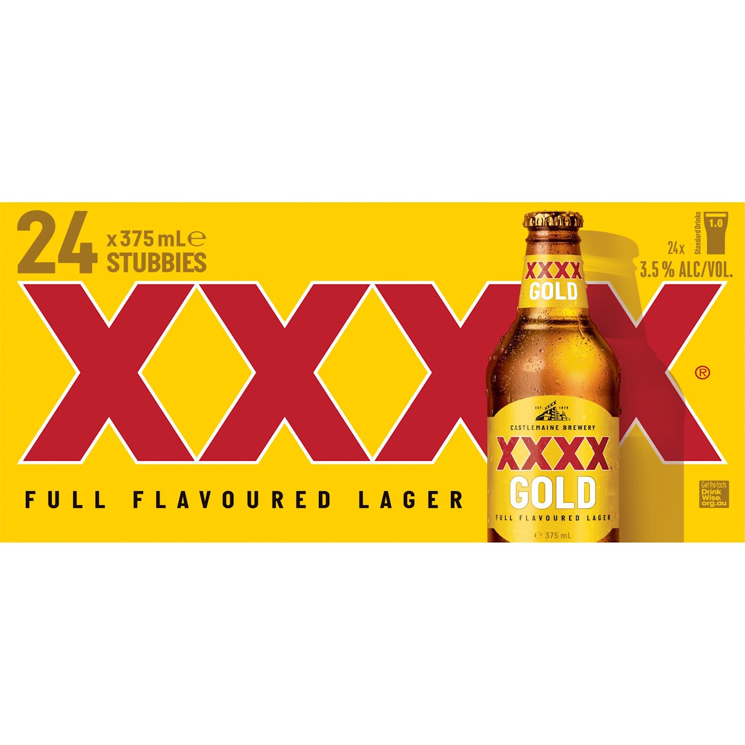 XXXX GOLD Bottle Carton