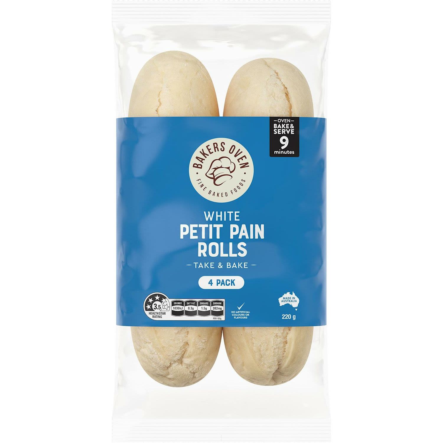 Bakers Oven Petit Pain Rolls