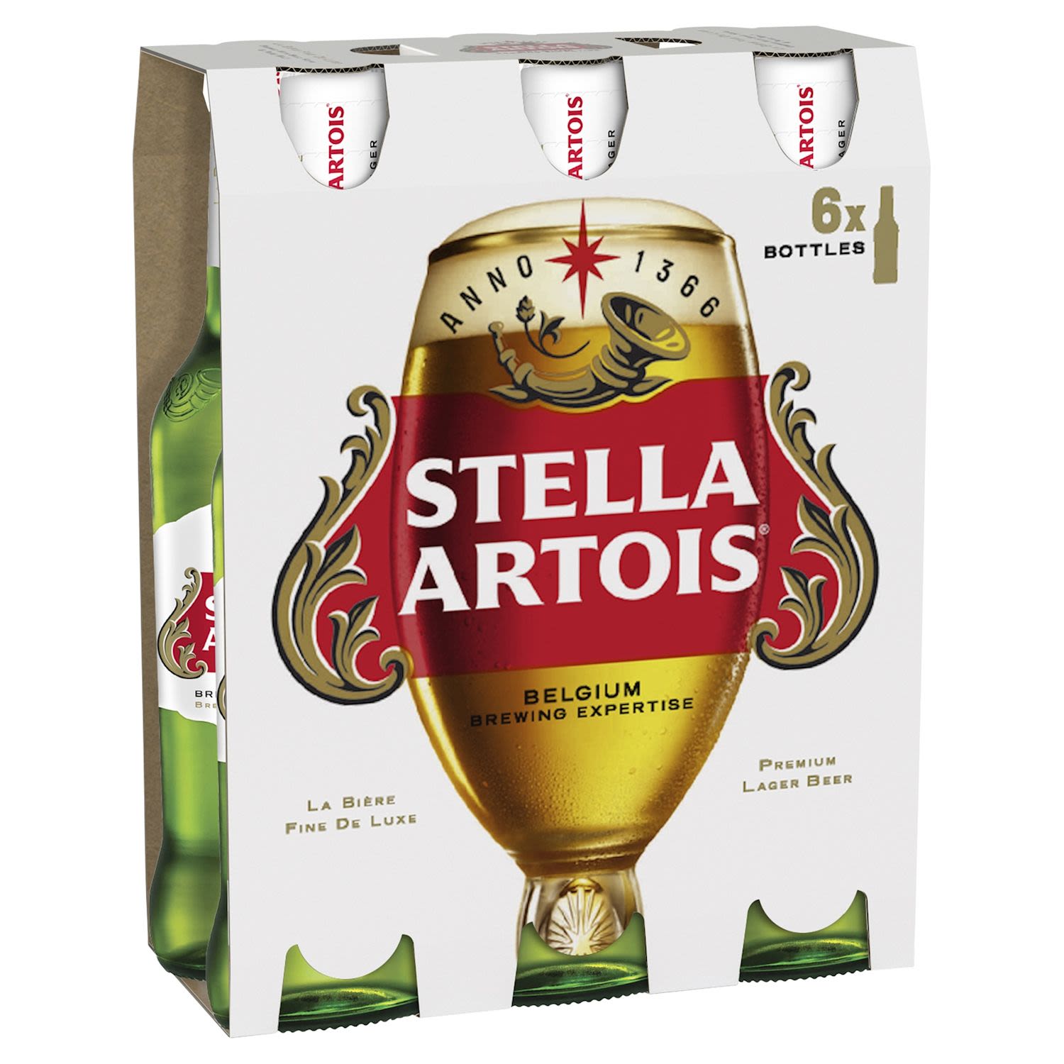 Stella Artois Bottle 330mL 6 Pack
