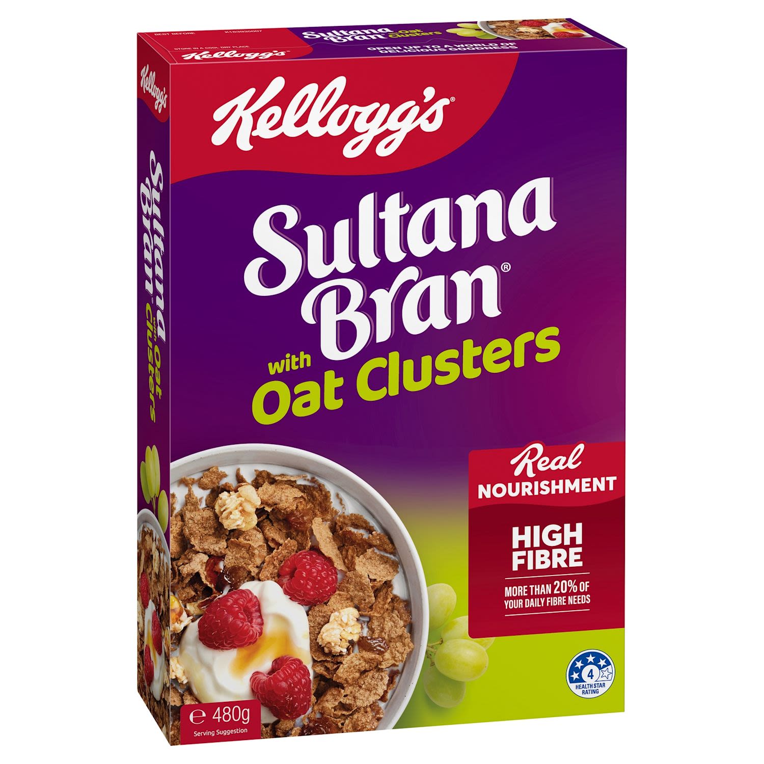 Kellogg's Sultana Bran with Oat Clusters