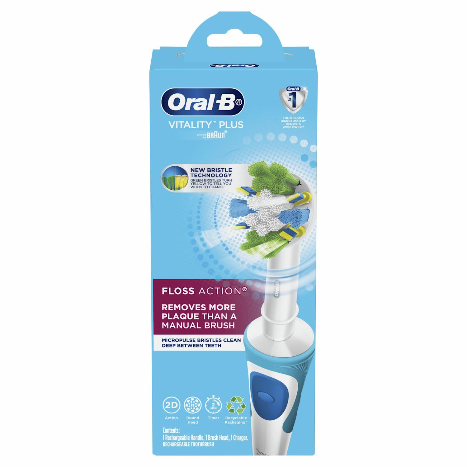 Oral-B Power Toothbrush Vitality Floss Action