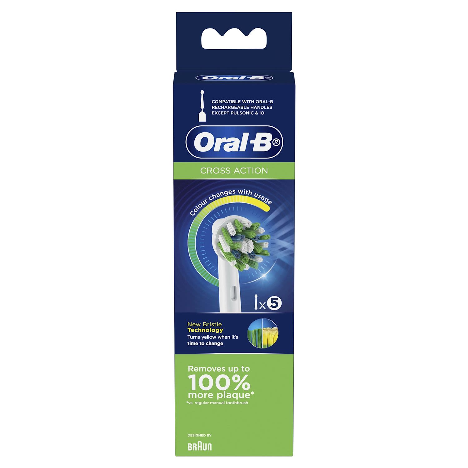 Oral-B Power Brush Head Refill Cross Action