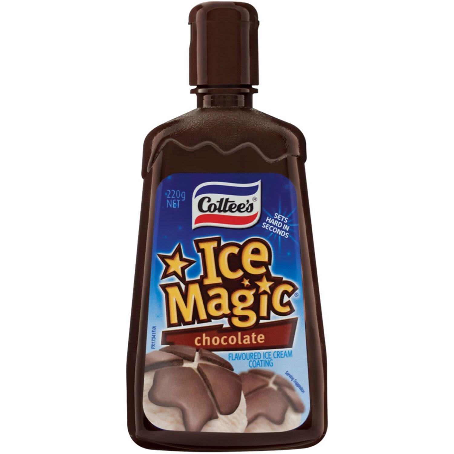 Cottee's Ice Magic Chocolate Ice Cream Topping, 220 Gram