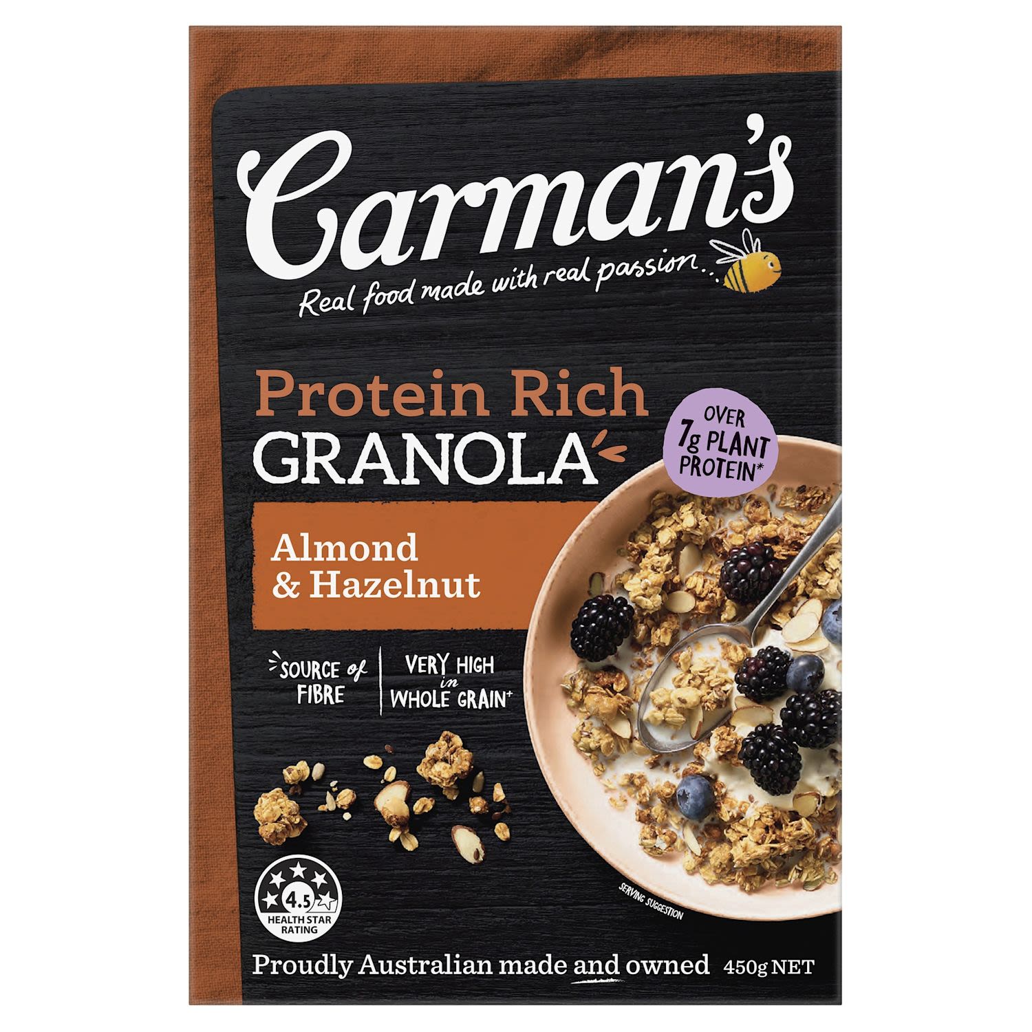 Carman's Protein Rich Granola Almond & Hazelnut