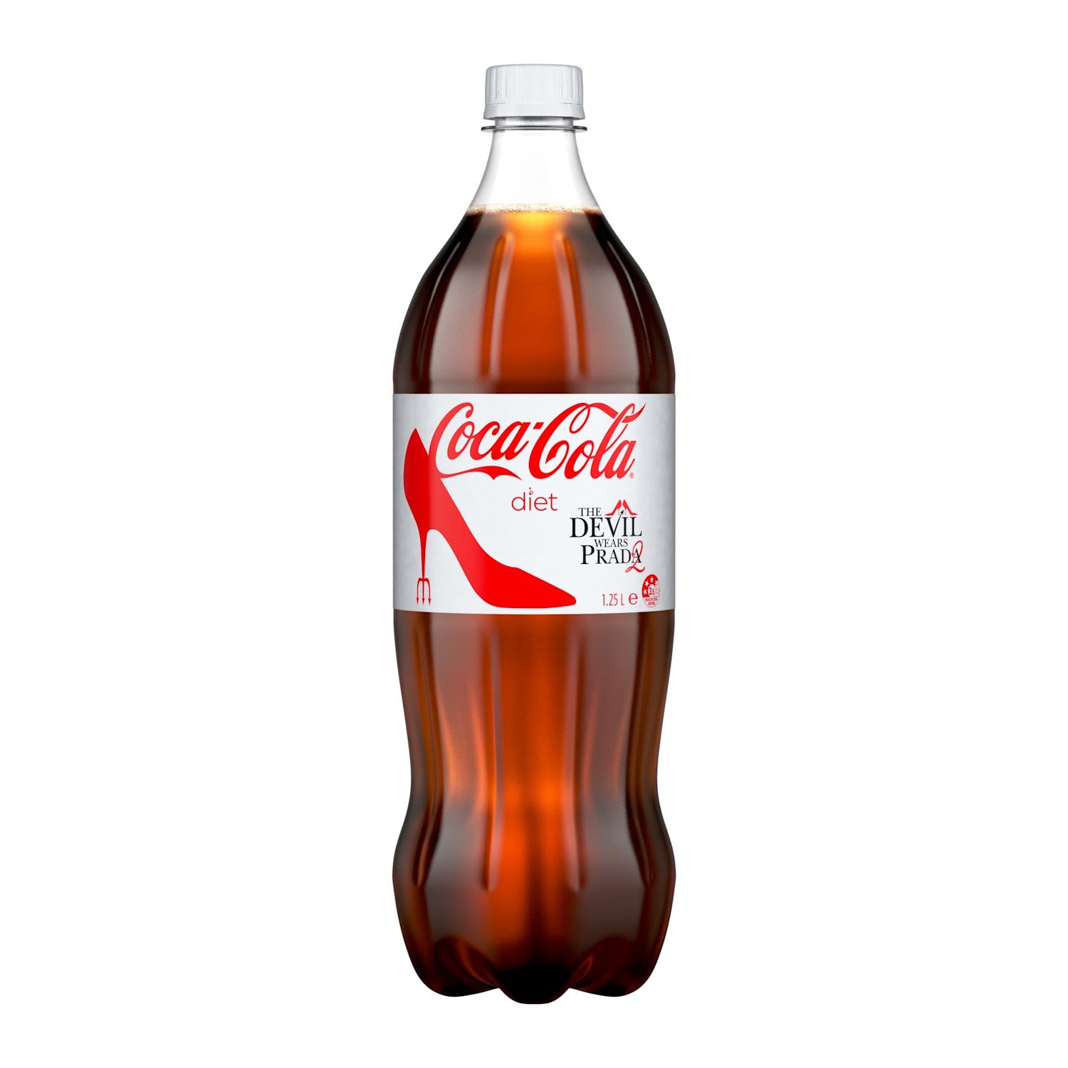 Diet Coca-Cola Soft Drink Bottle