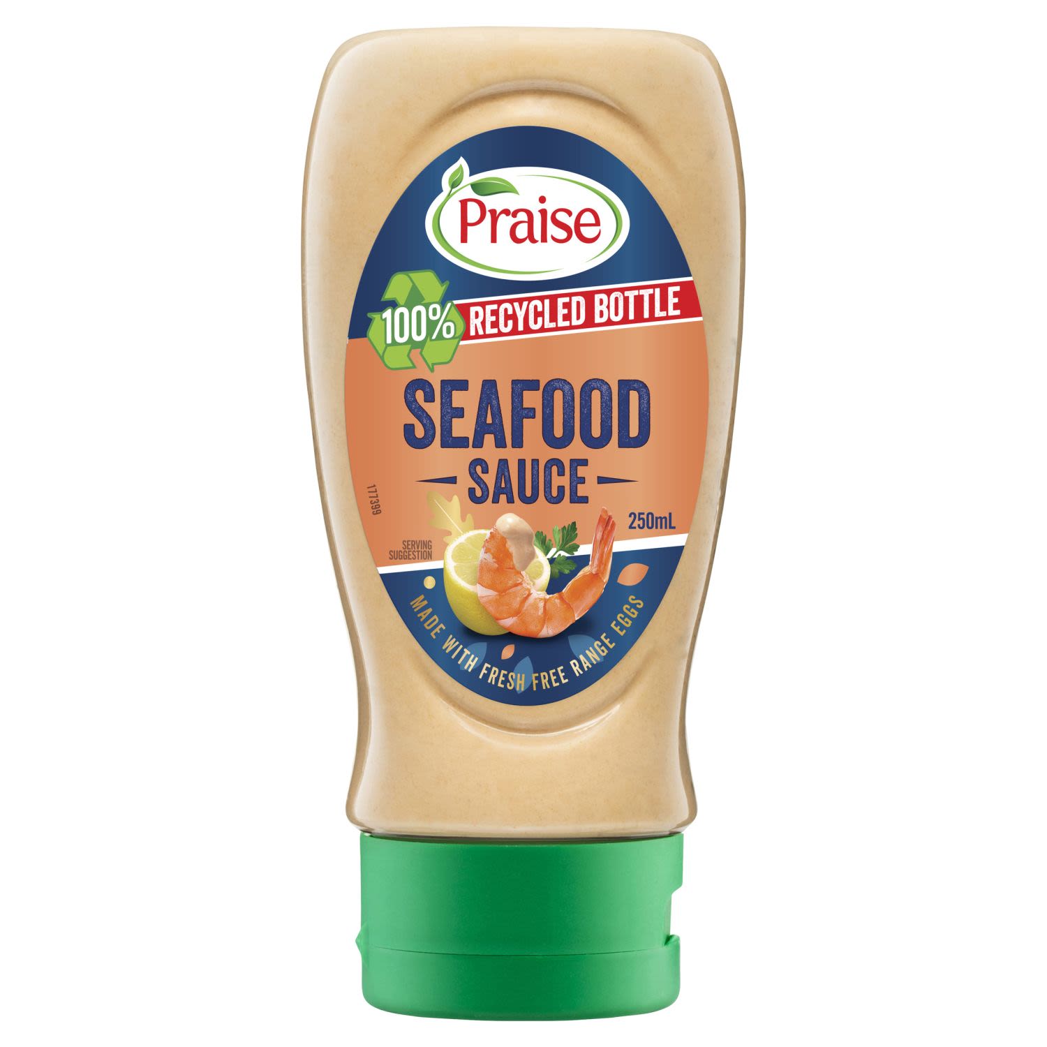 Praise Seafood Sauce is a great way to finish all your seafood recipes. Whether you're having a crunchy, juicy tempura, oysters, fresh prawns or a fancy lobster mornay, this sauce is sure to make every bite extra delicious. You can even use it to dress up a seafood salad. Made with no artificial colours or flavours, this is a must-have for your next seafood meal.<br /> <br /><br />Allergen may be present: Barley|Egg|Fish|Wheat|Gluten Containing Cereals