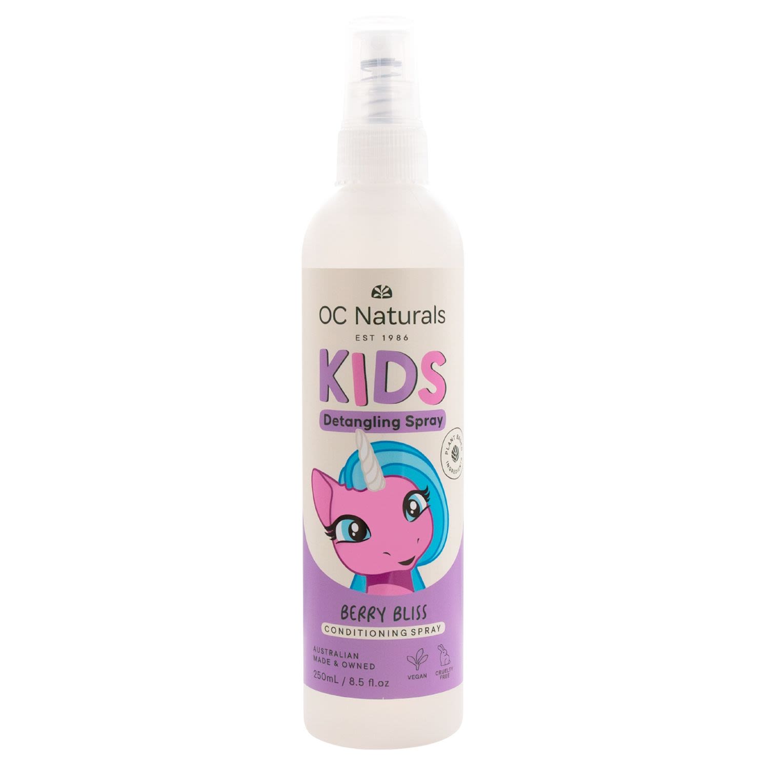 Organic Care Naturals Kids Detangling Conditioning Spray Berry Bliss