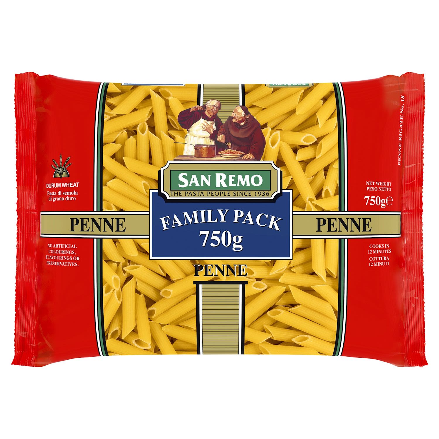 San Remo Penne Pasta No 18