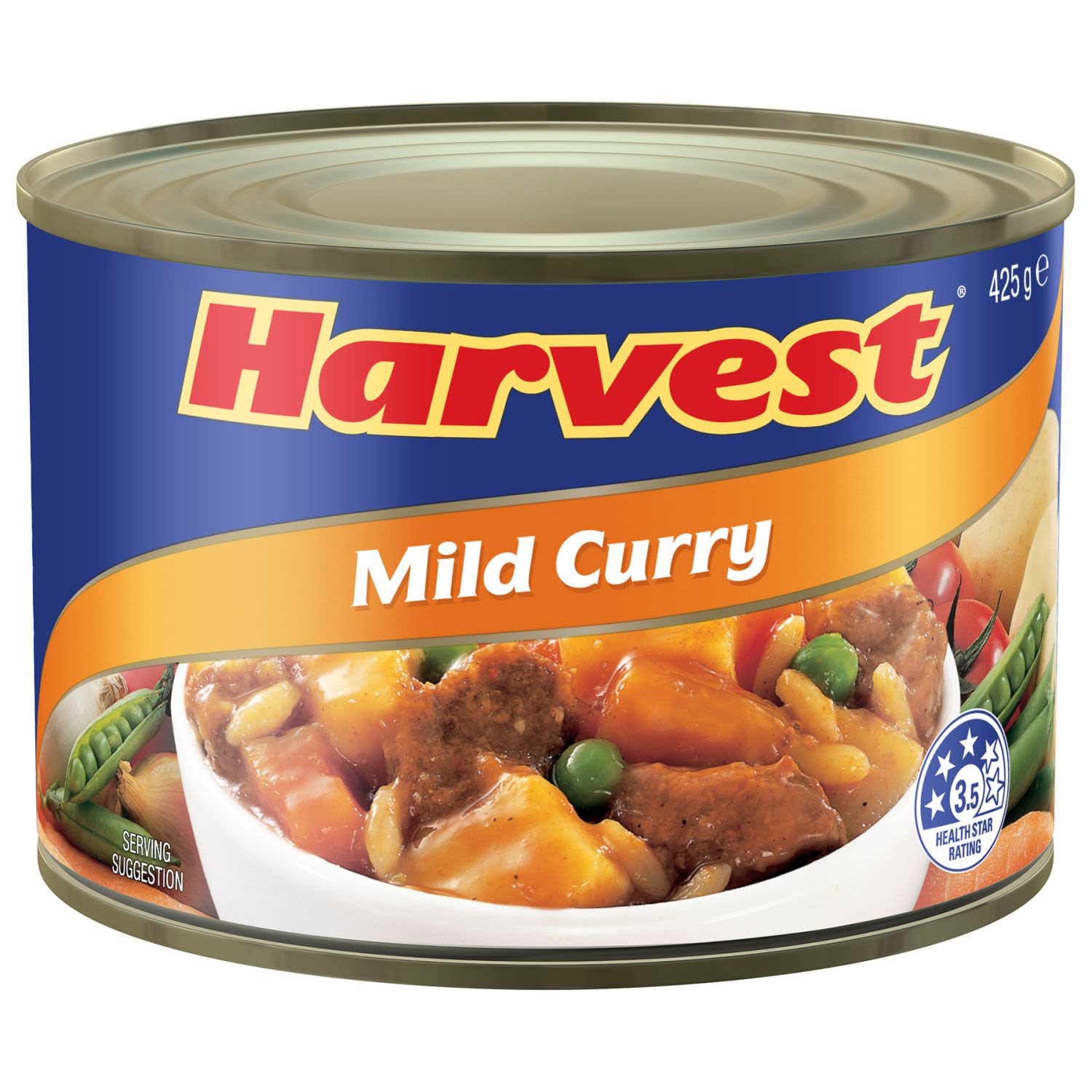Harvest Beef Mild Curry Vegetable, 425 Gram