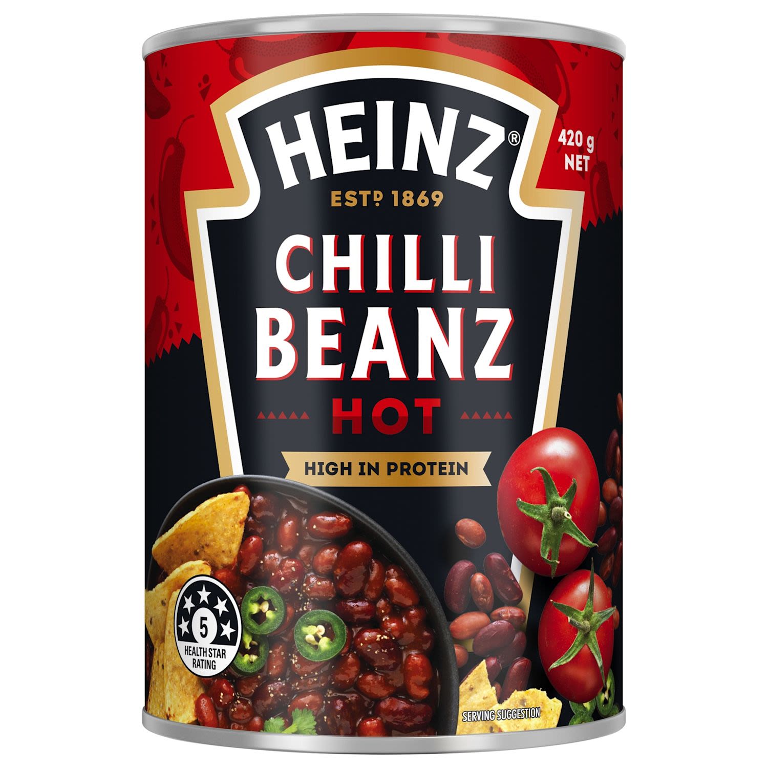 Heinz Chilli Beanz Hot