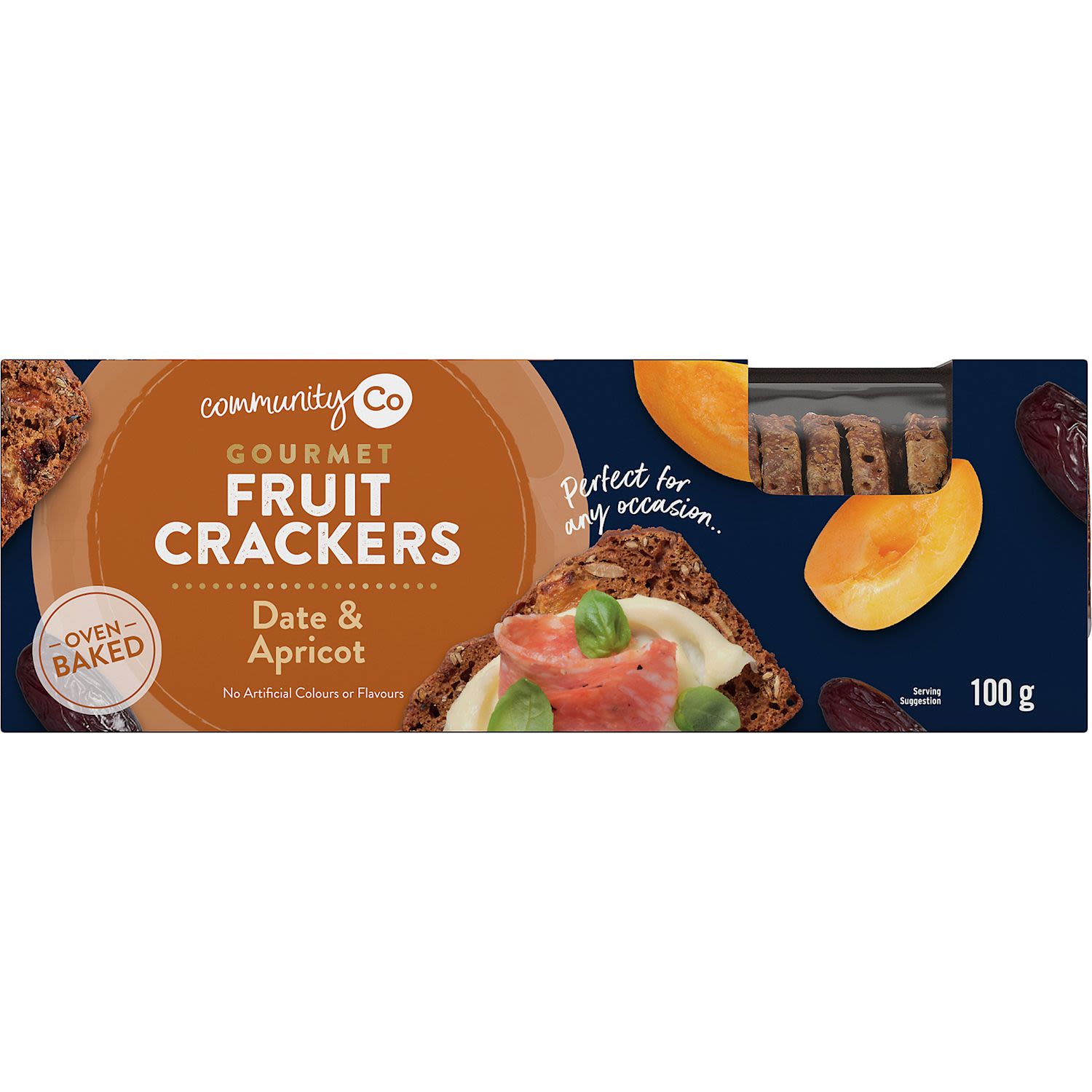 Community Co Date & Apricot Fruit Crackers