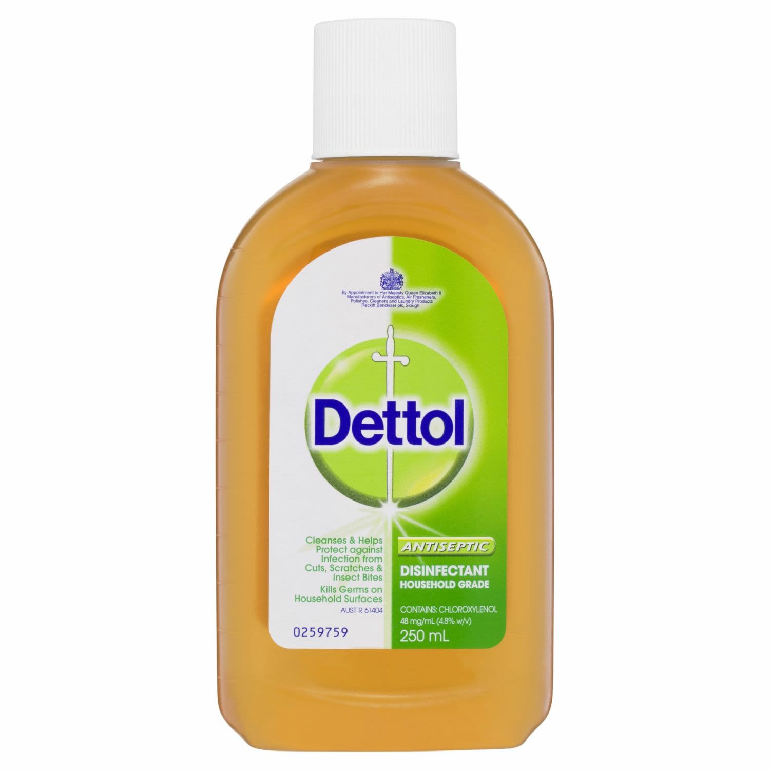 Dettol Antibacterial Disinfectant Liquid Solution, 250 Millilitre