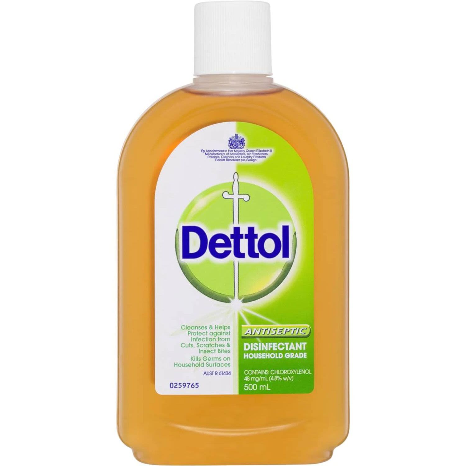 Dettol Antibacterial Disinfectant Liquid Solution, 500 Millilitre