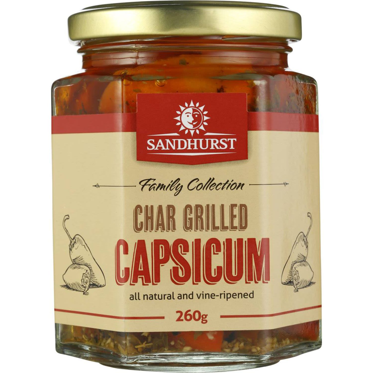 Sandhurst Capsicum Chargrilled