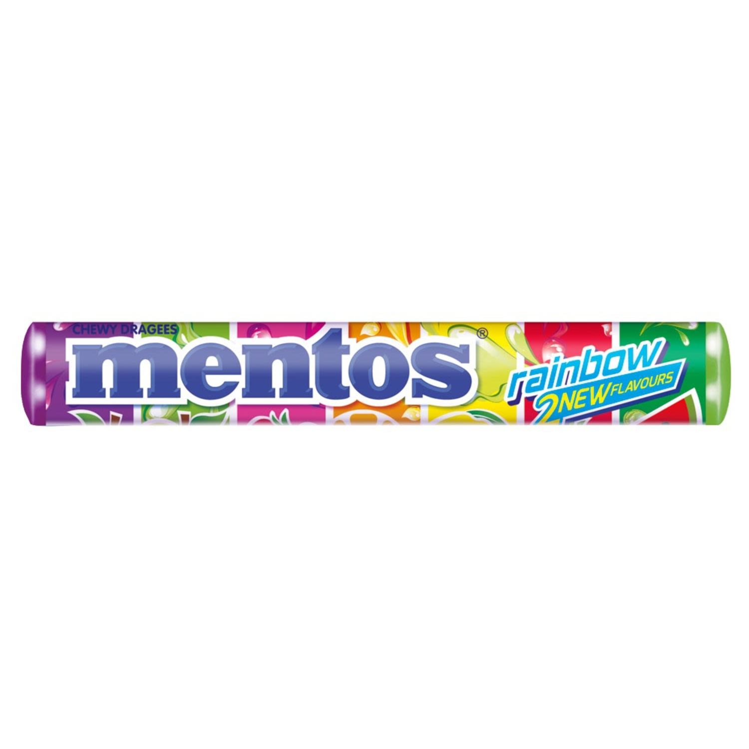 Mentos Fruit Chews Rainbow, 37.5 Gram