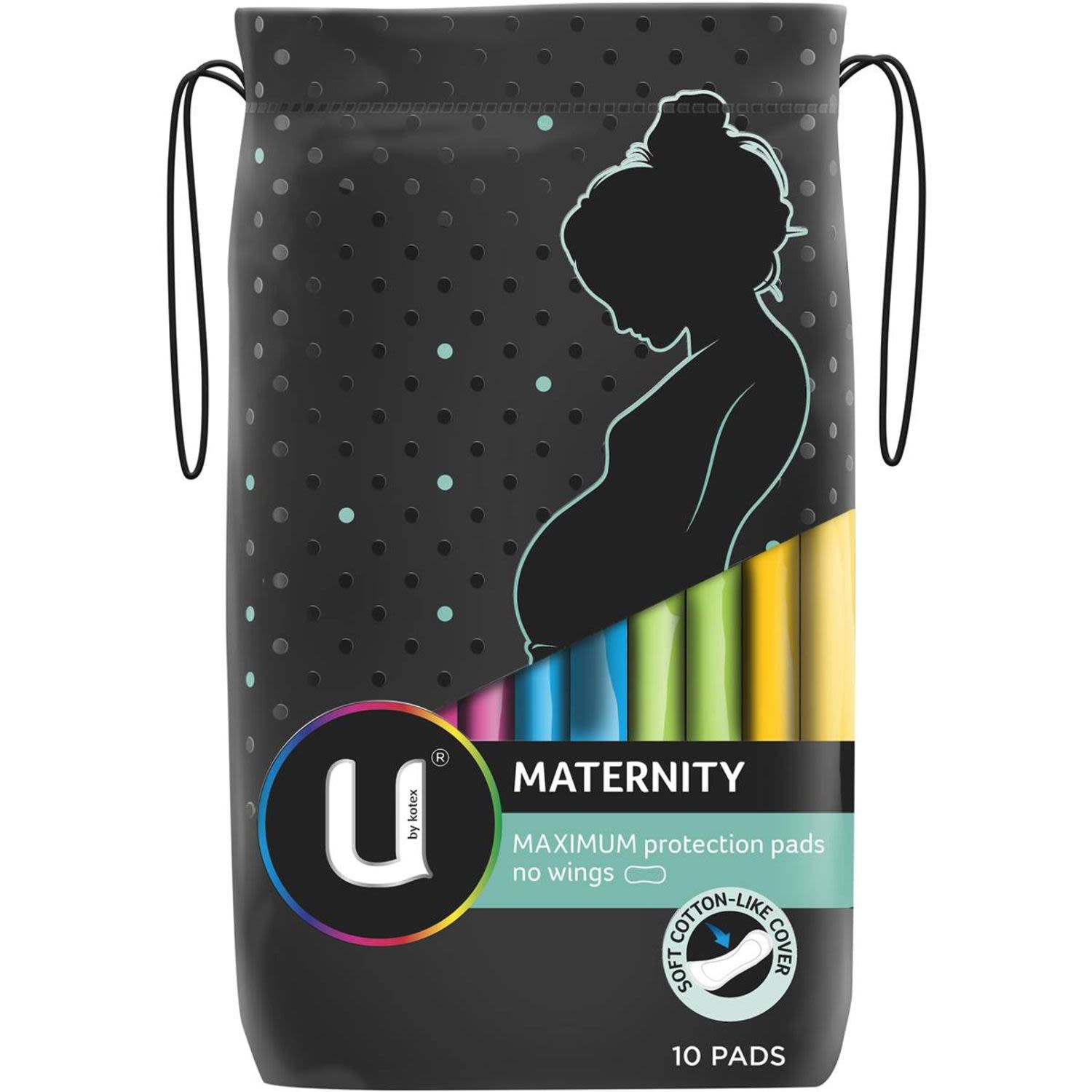 U By Kotex Maternity Pads 10 Pack