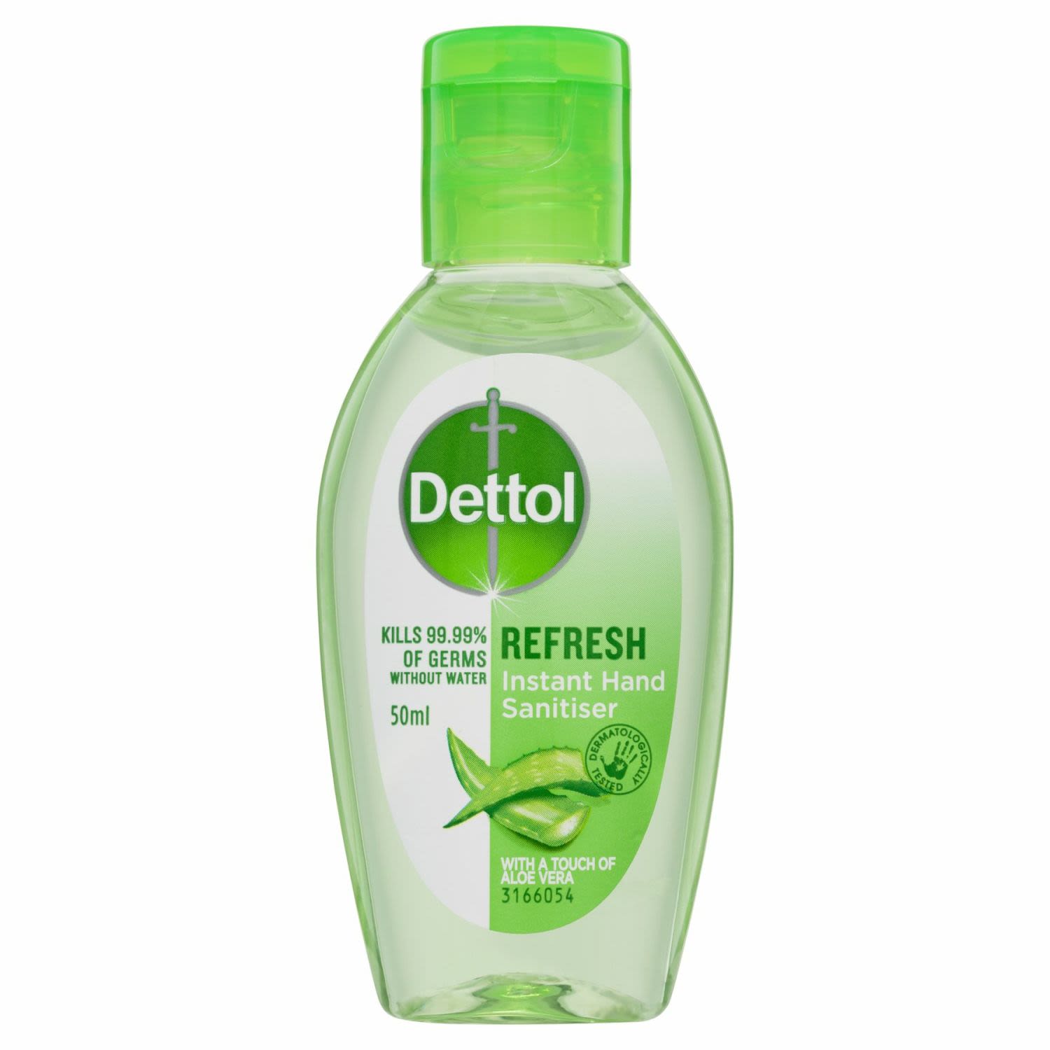 Dettol Healthy Touch Liquid Anti-Bacterial Instant Hand Sanitiser Refresh, 50 Millilitre