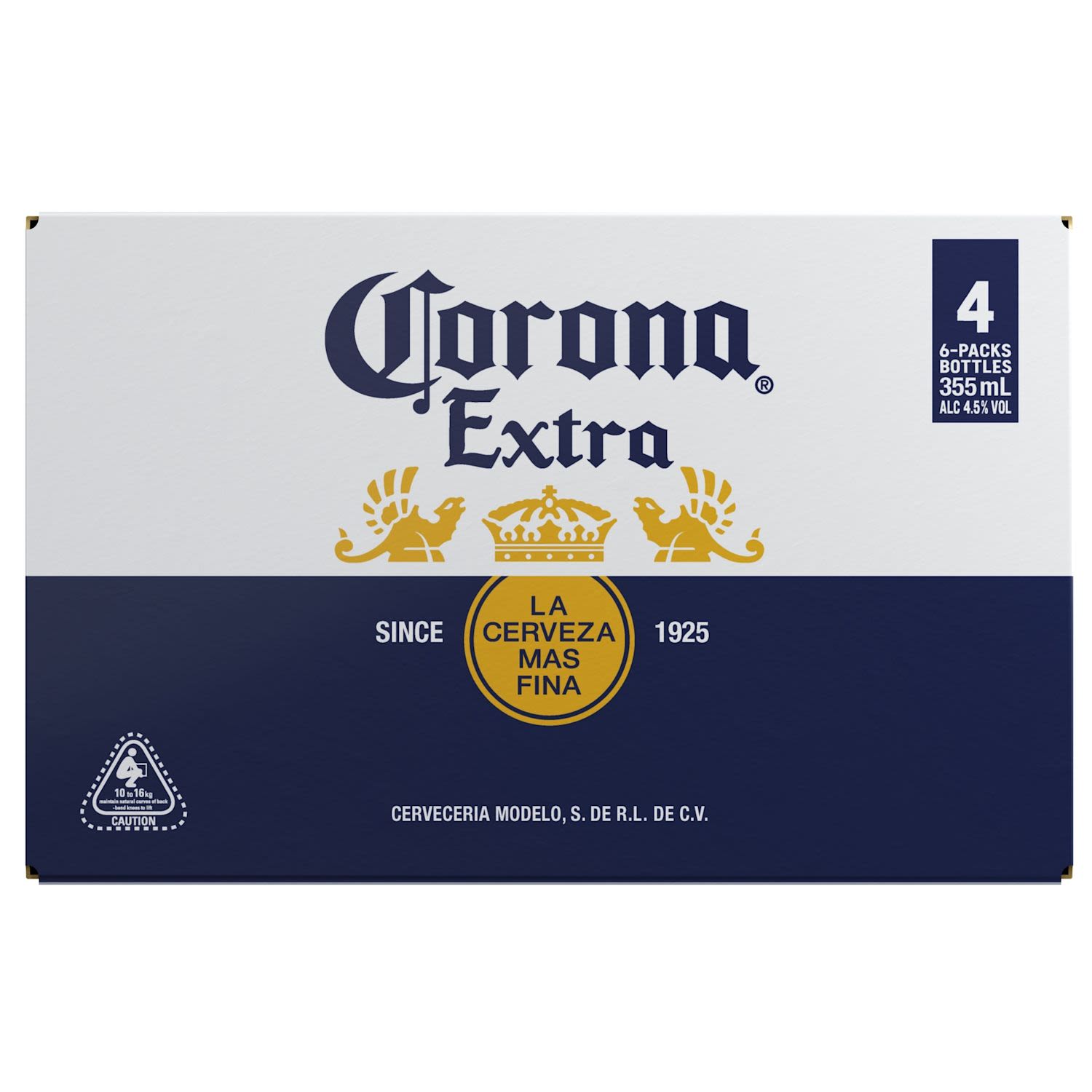 Corona Extra Bottle Carton