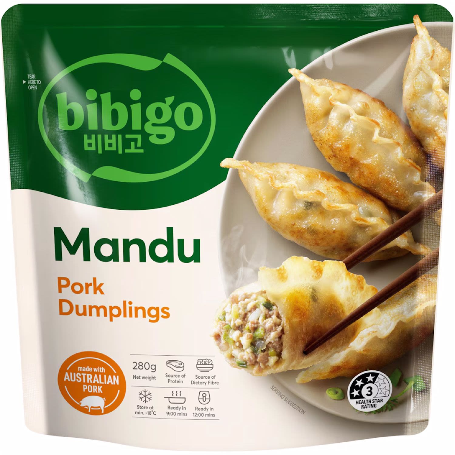 Bibigo Steamed Pork Dumplings