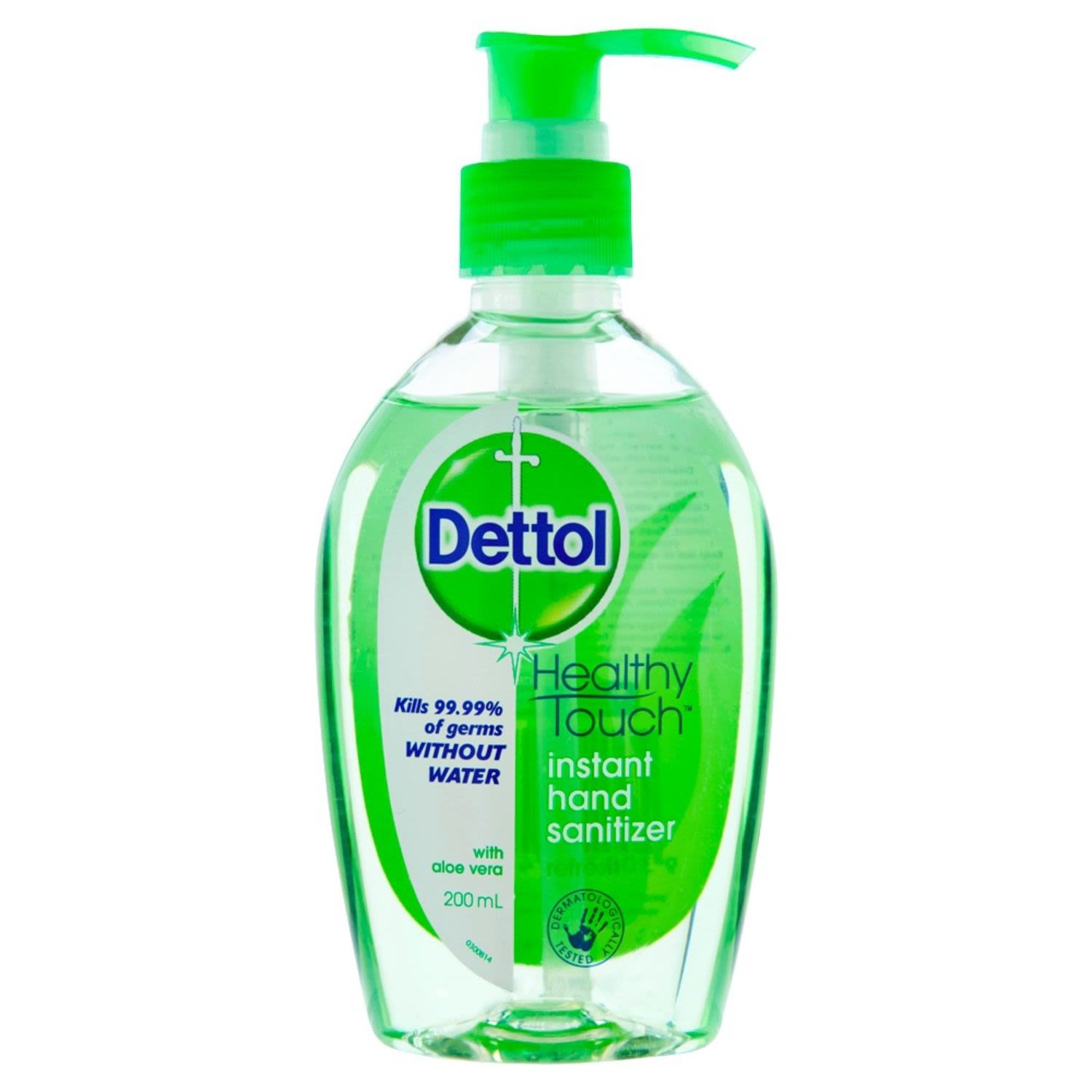 Dettol Healthy Touch Liquid Antibacterial Instant Hand Sanitiser Refresh, 200 Millilitre