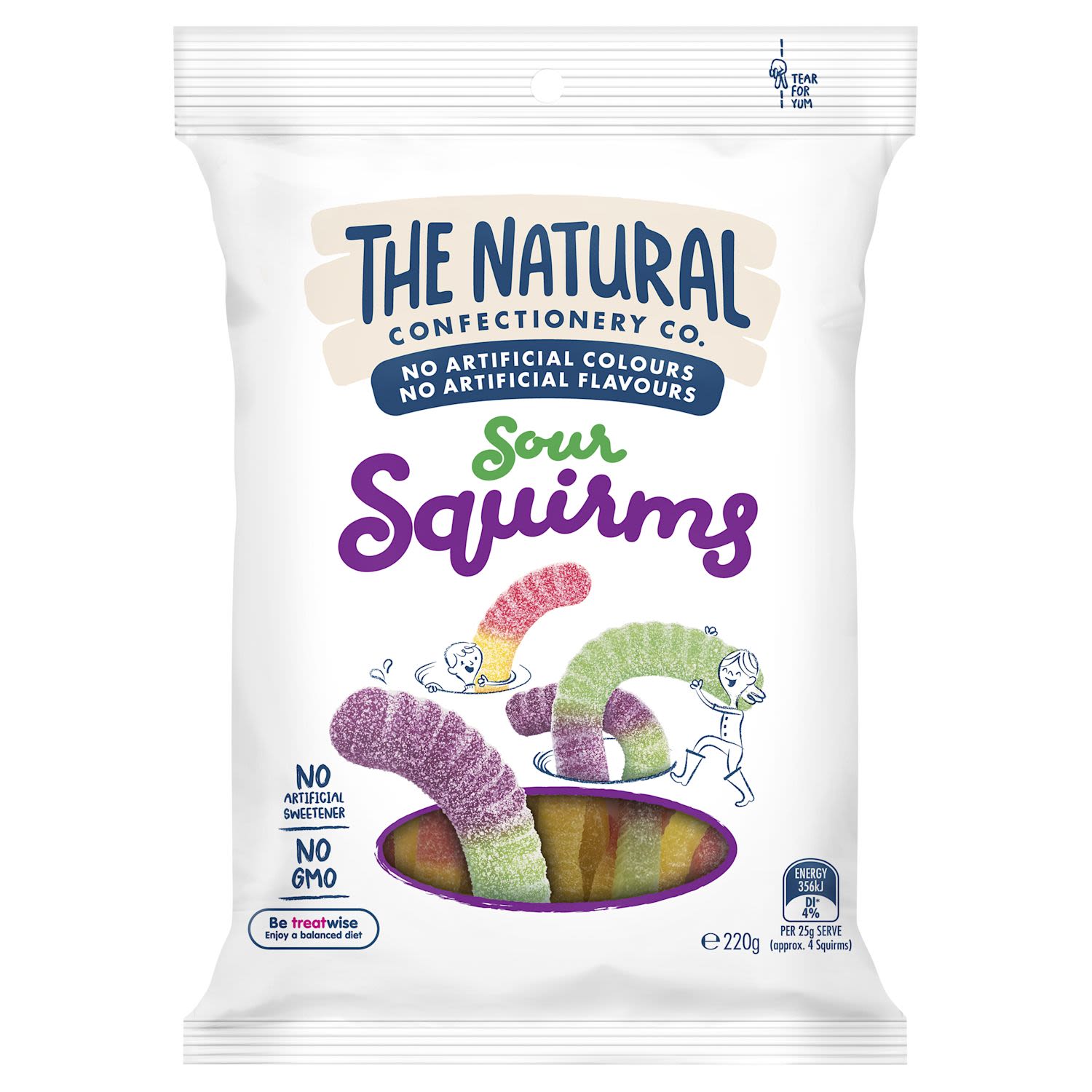 The Natural Confectionery Co. Sour Squirms
