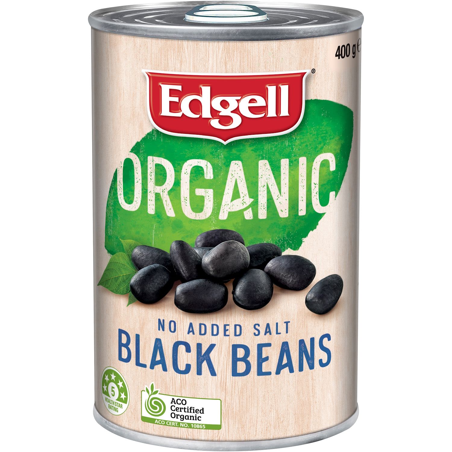 Edgell Organic No Added Salt Black Beans