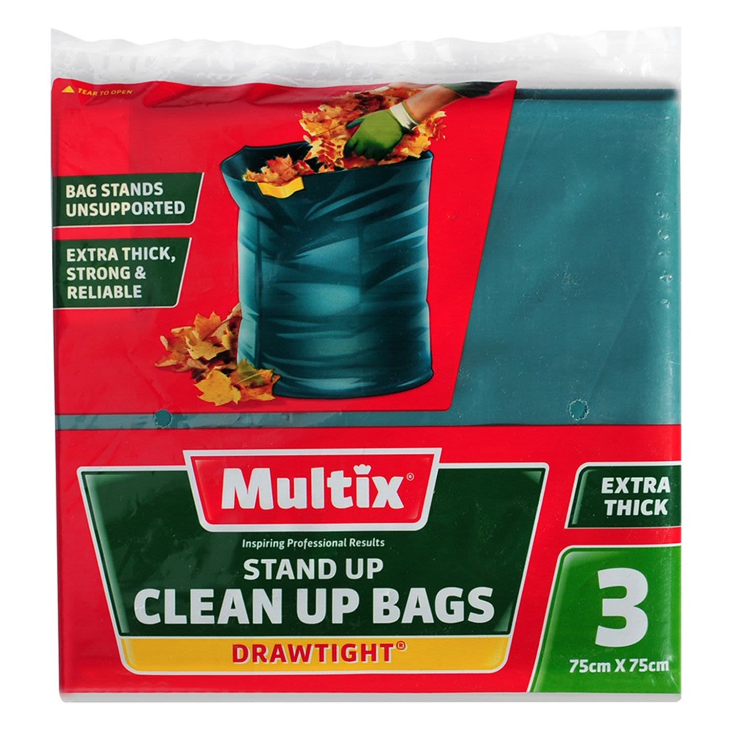 Multix Stand Up Bag Drawtight, 3 Each