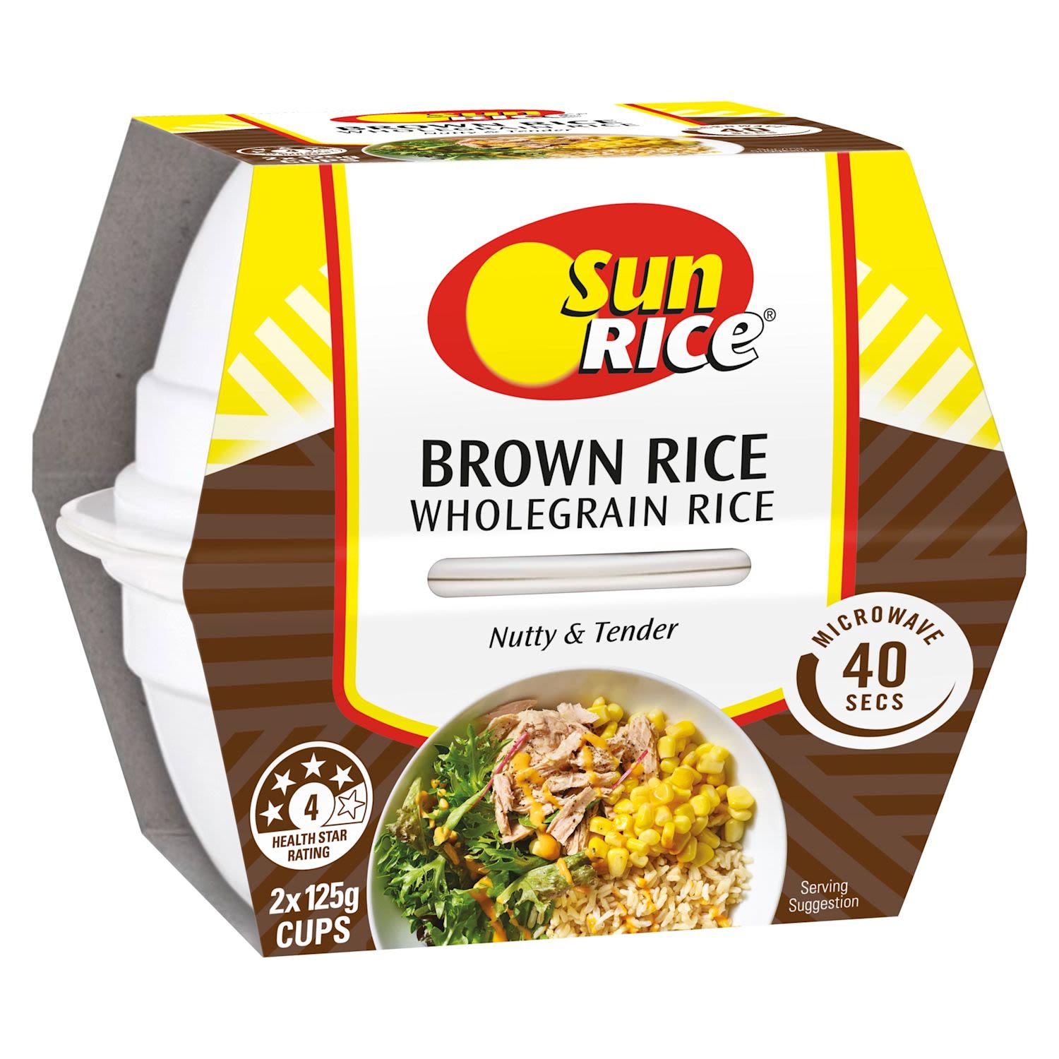 SunRice Brown Rice Cups