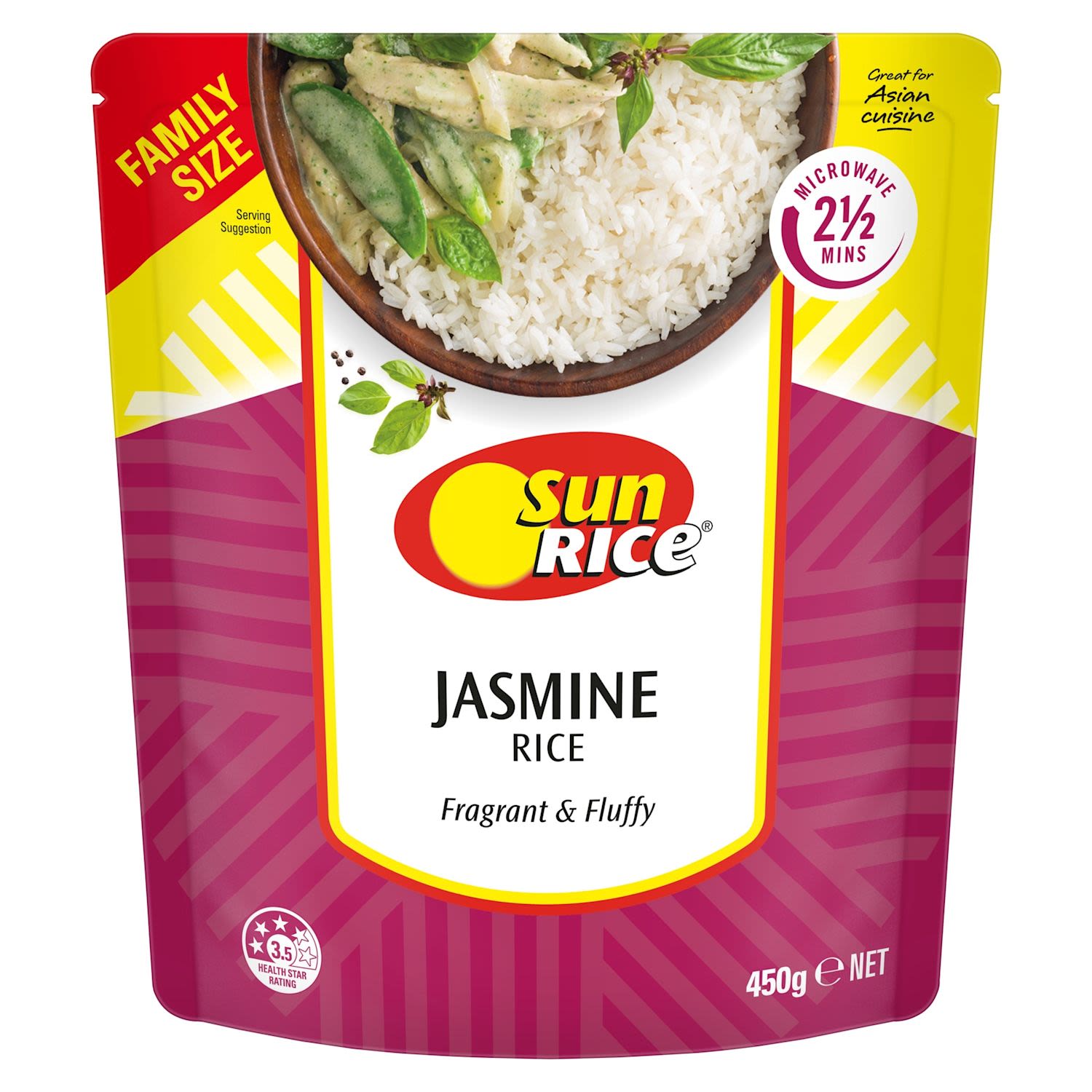 SunRice Jasmine Rice Pouch