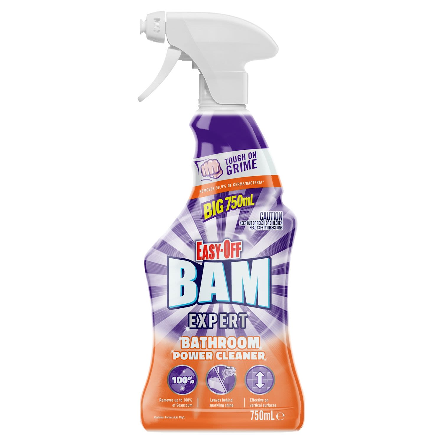 Easy-Off Bam Cleaning Products Soapscum Trigger