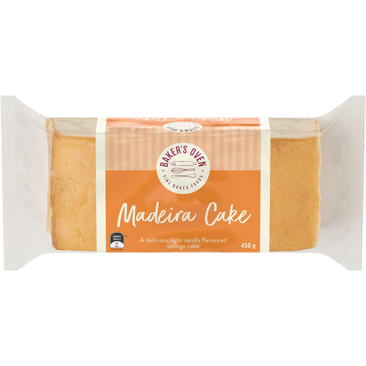 Bakers Oven Plain Madeira Cake